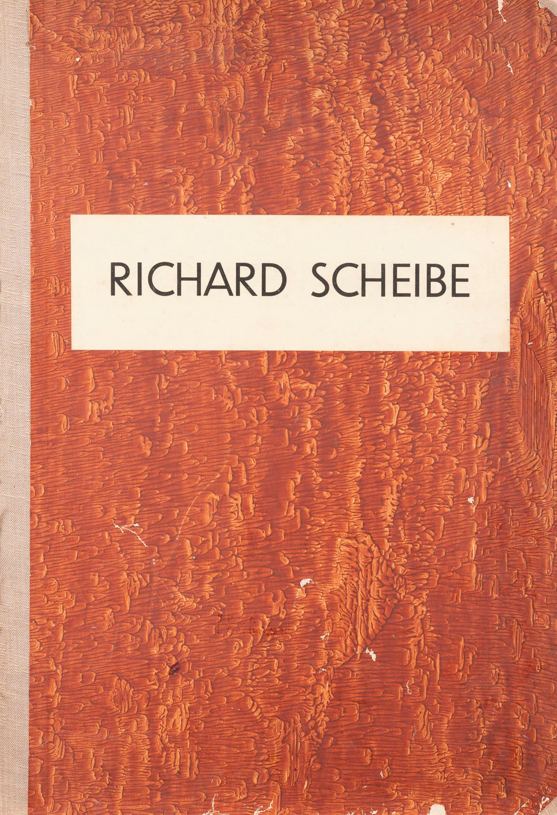 RICHARD SCHEIBE 'ACHT AKTZEICHNUNGEN' (1947) RICHARD SCHEIBE 1879 Chemnitz - 196&hellip;