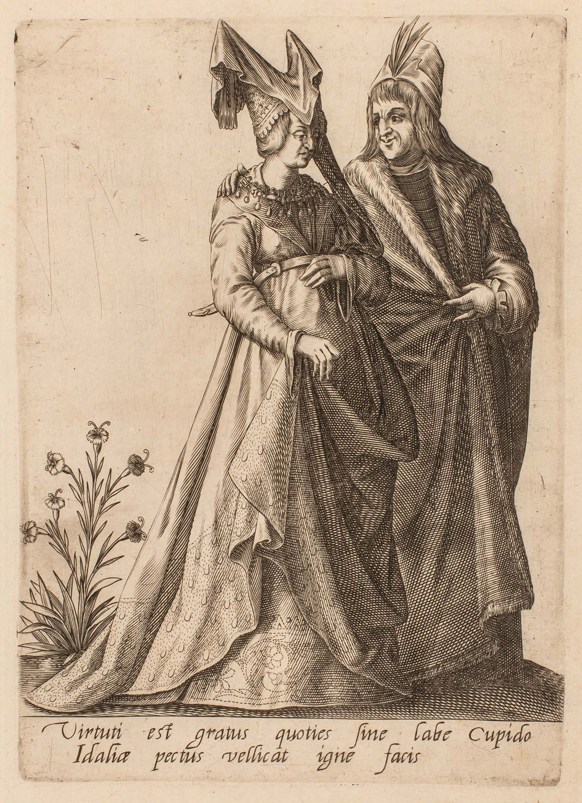 Null 罗伯特-布瓦萨尔(约1570-?)《假面舞会》组图7、16、21。1597.布林。135 x 195.I.F.F.7、16和21。非常漂亮的薄纸校样，&hellip;