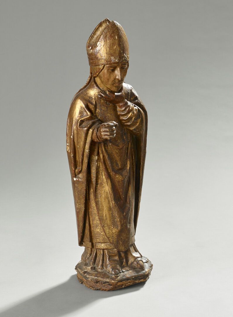 Null "Saint-Blaise"

Sujet en bois sculpté partiellement doré et polychromé.

XV&hellip;