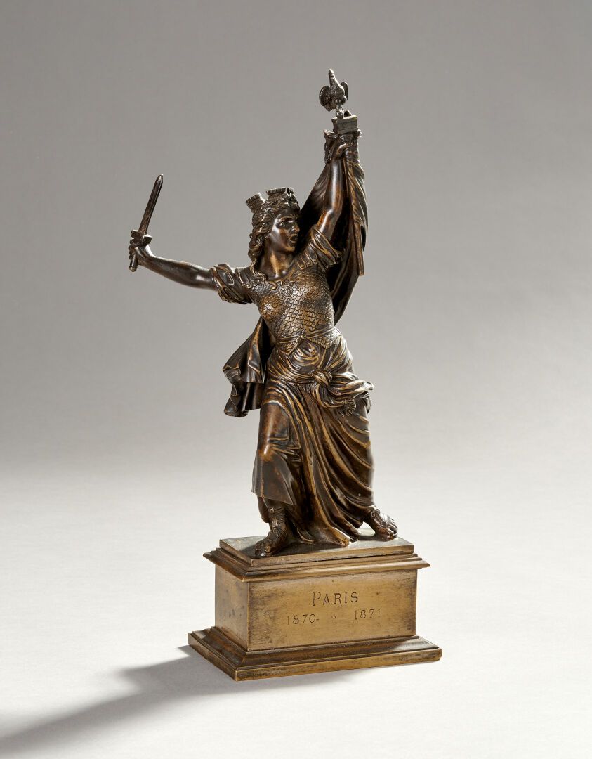 Null "Paris, 1870-1871"

Sujet en bronze représentant la liberté.

Fonte d'éditi&hellip;