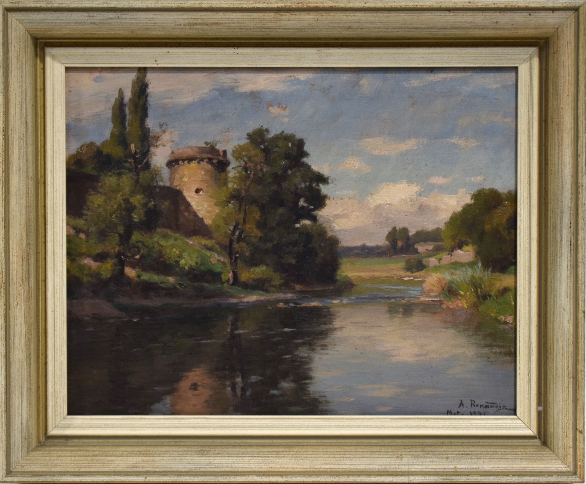 Null Alfred RENAUDIN (1866-1944)

Metz, 1921

Huile sur panneau

Signé et daté e&hellip;