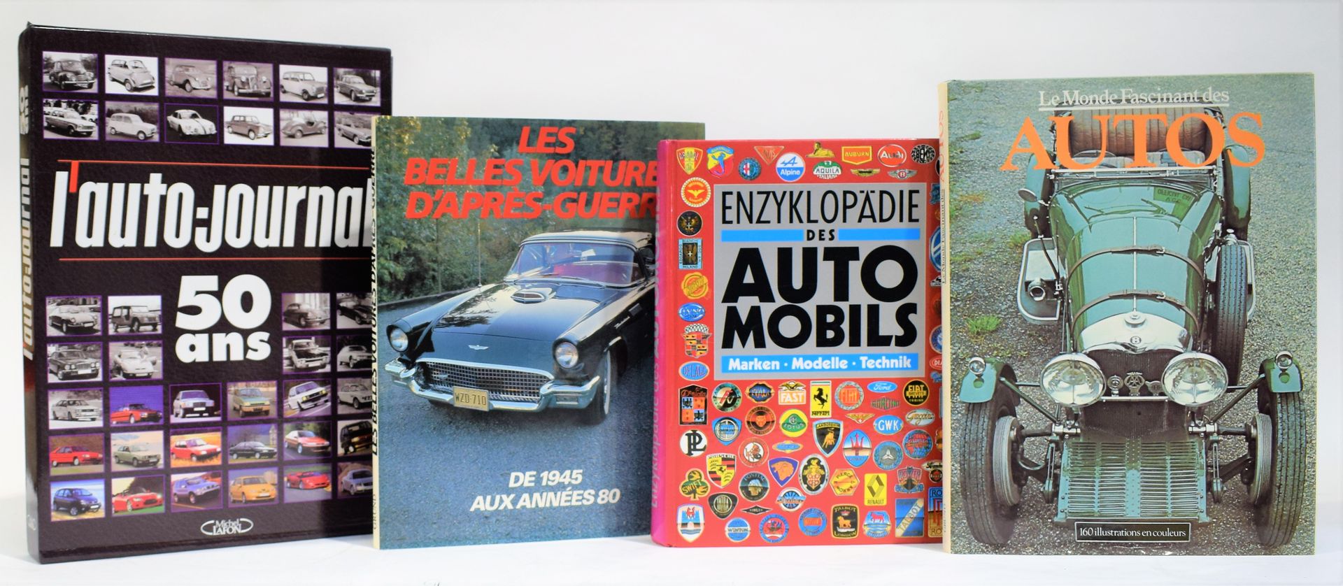 Null (AUTO) 1. Peter ROBERTS : Le Monde fascinant des AUTOS, 1978, 2. Enzyklopäd&hellip;