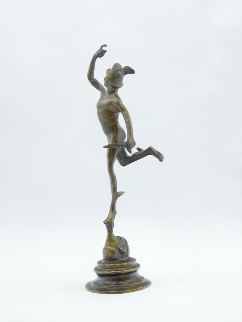 Null Al gusto de Jean de BOLOGNE (1529 - 1608) 

Mercurio 

Escultura de bronce &hellip;