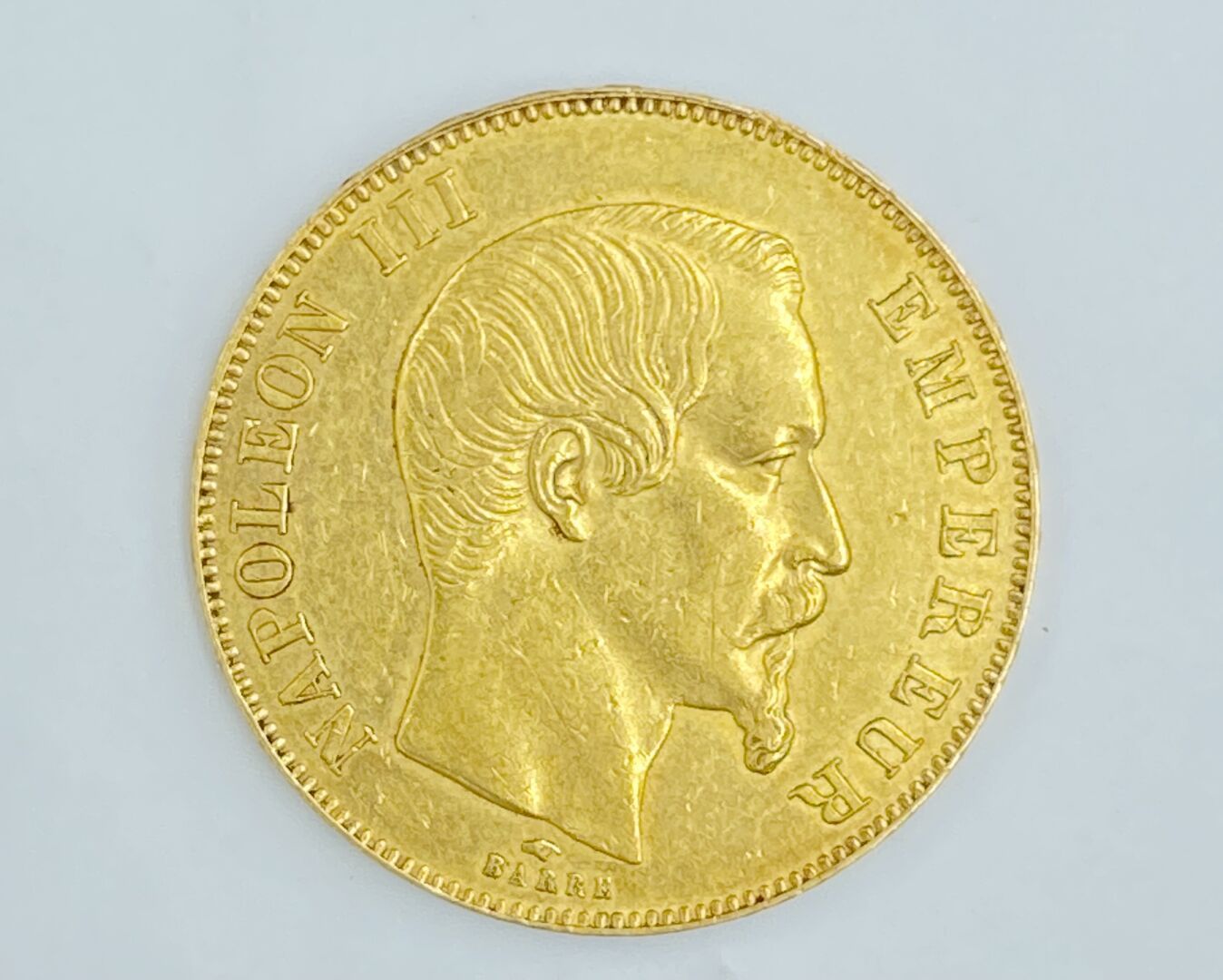 Null FRANCE - Second Empire 

Pièce de 50 francs en or, Napoléon III empereur tê&hellip;