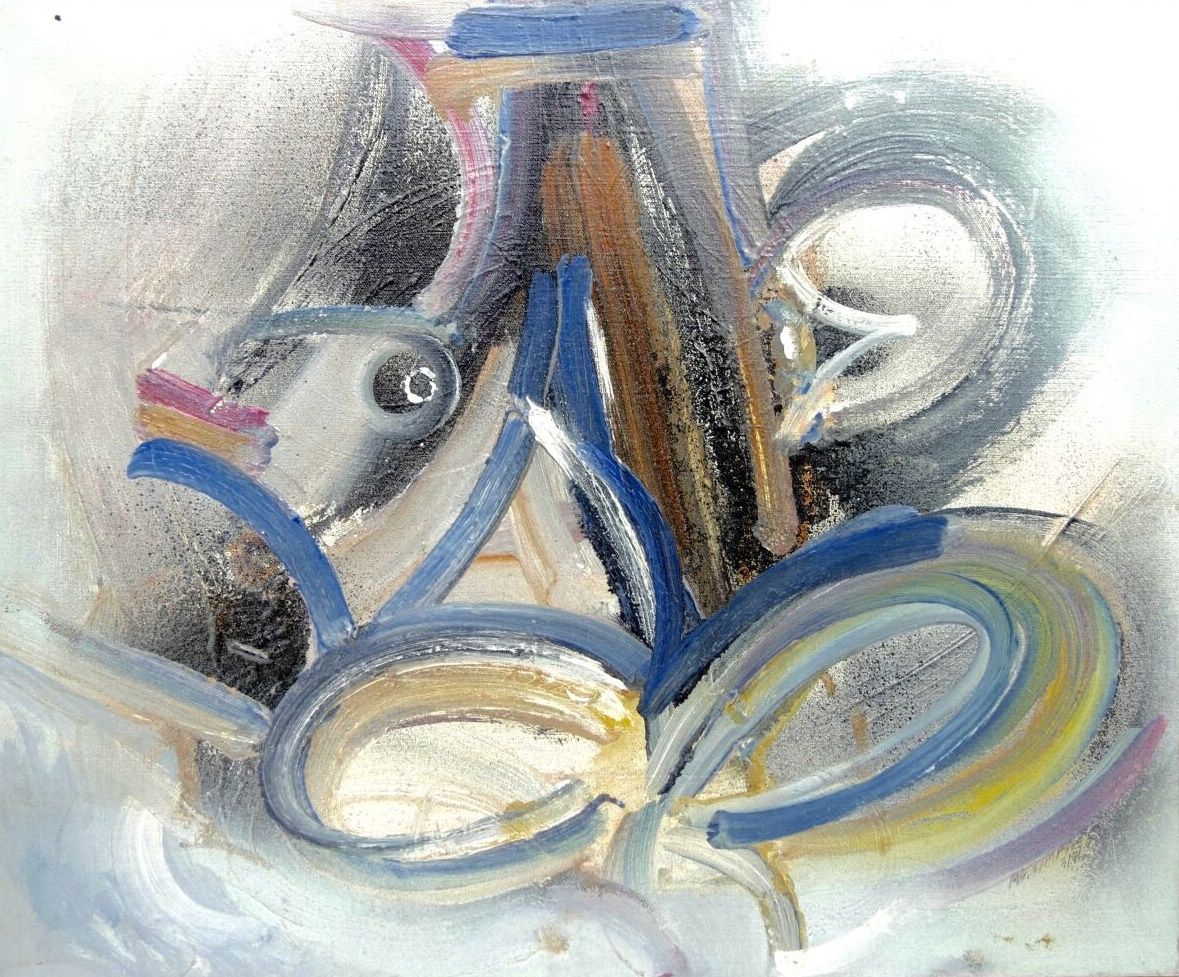 Null Merton Daniel SIMPSON (1928-2013) 

Confrontation 

Oil on canvas

Titled, &hellip;