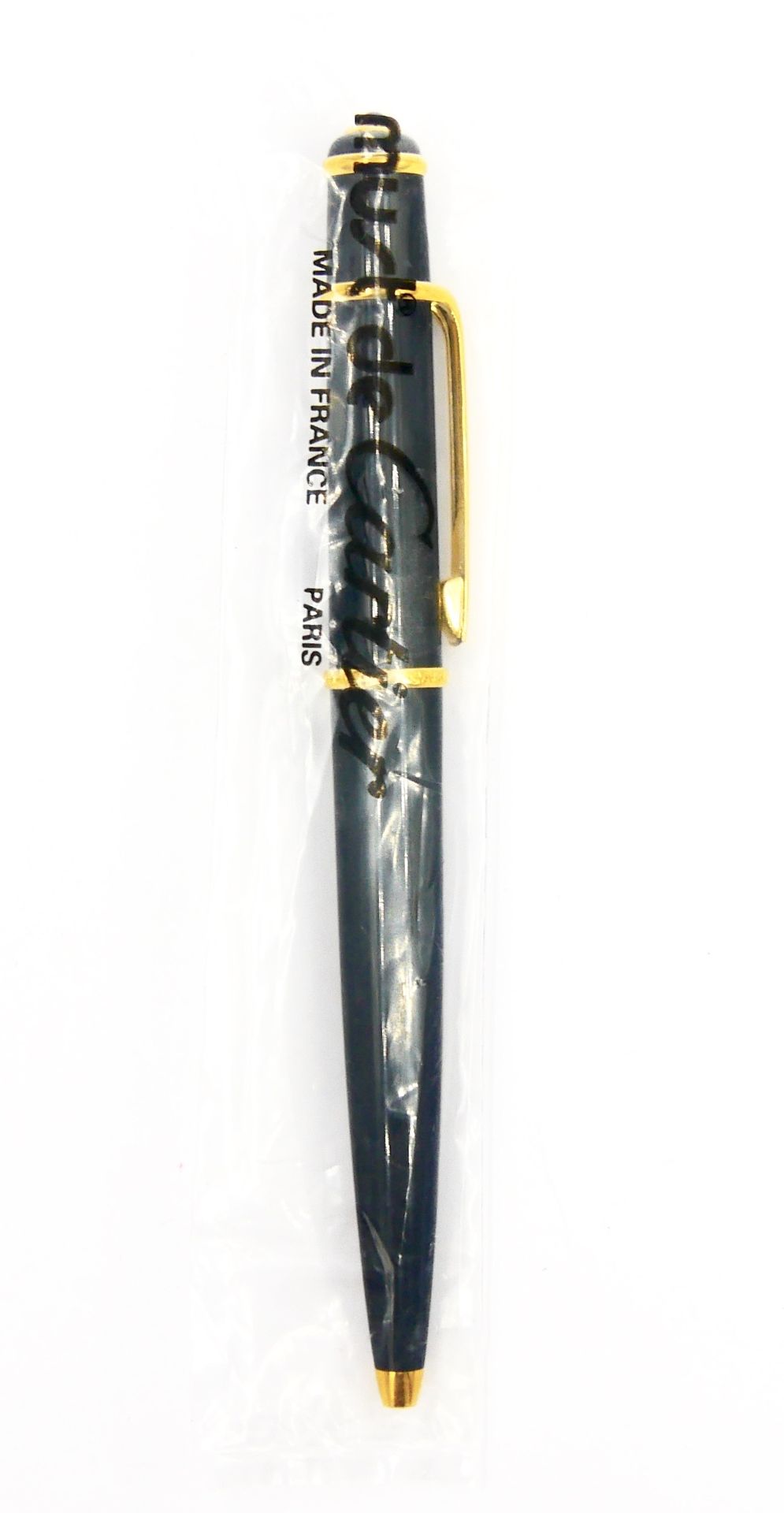 Null CARTIER 

Diabolo 

Schwarzer Komposit-Kugelschreiber mit vergoldetem Metal&hellip;