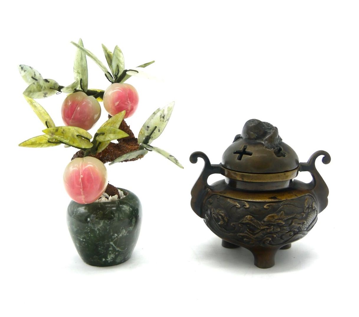 Null 
ASIA

Lot including :

- JAPAN, Circa 1900. A tripod perfume burner in pat&hellip;