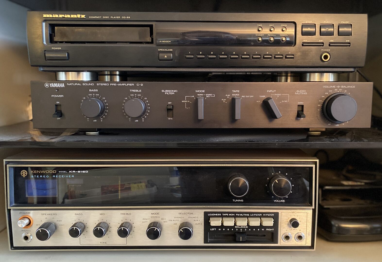 Null 20. Jahrhundert

Hi-Fi-Set bestehend aus : 

- Stereo Deck Cassette 616, Ma&hellip;