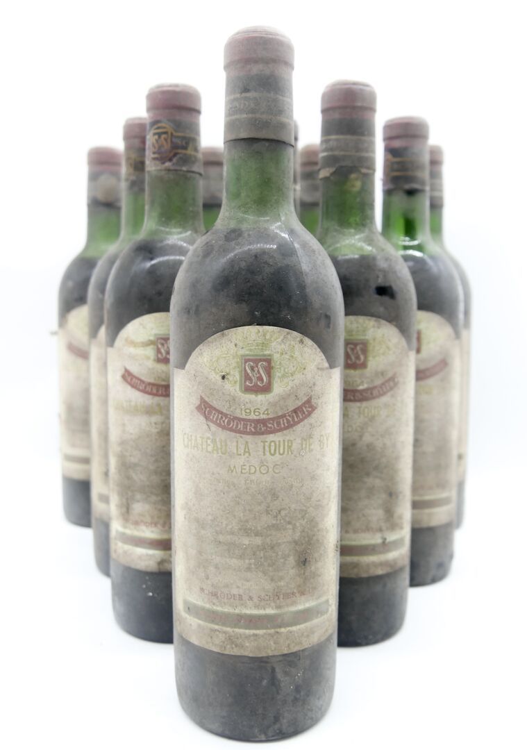 Null Schröder & Schyler

10瓶Schröder & Schyler Médoc 1964

4瓶高肩酒，5瓶半肩酒和1瓶低肩酒



&hellip;