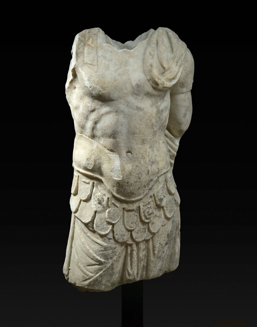 Null 
ART ROMAIN - Ier SIECLE 




Sculpture acéphale, d'un dieu ou général vict&hellip;