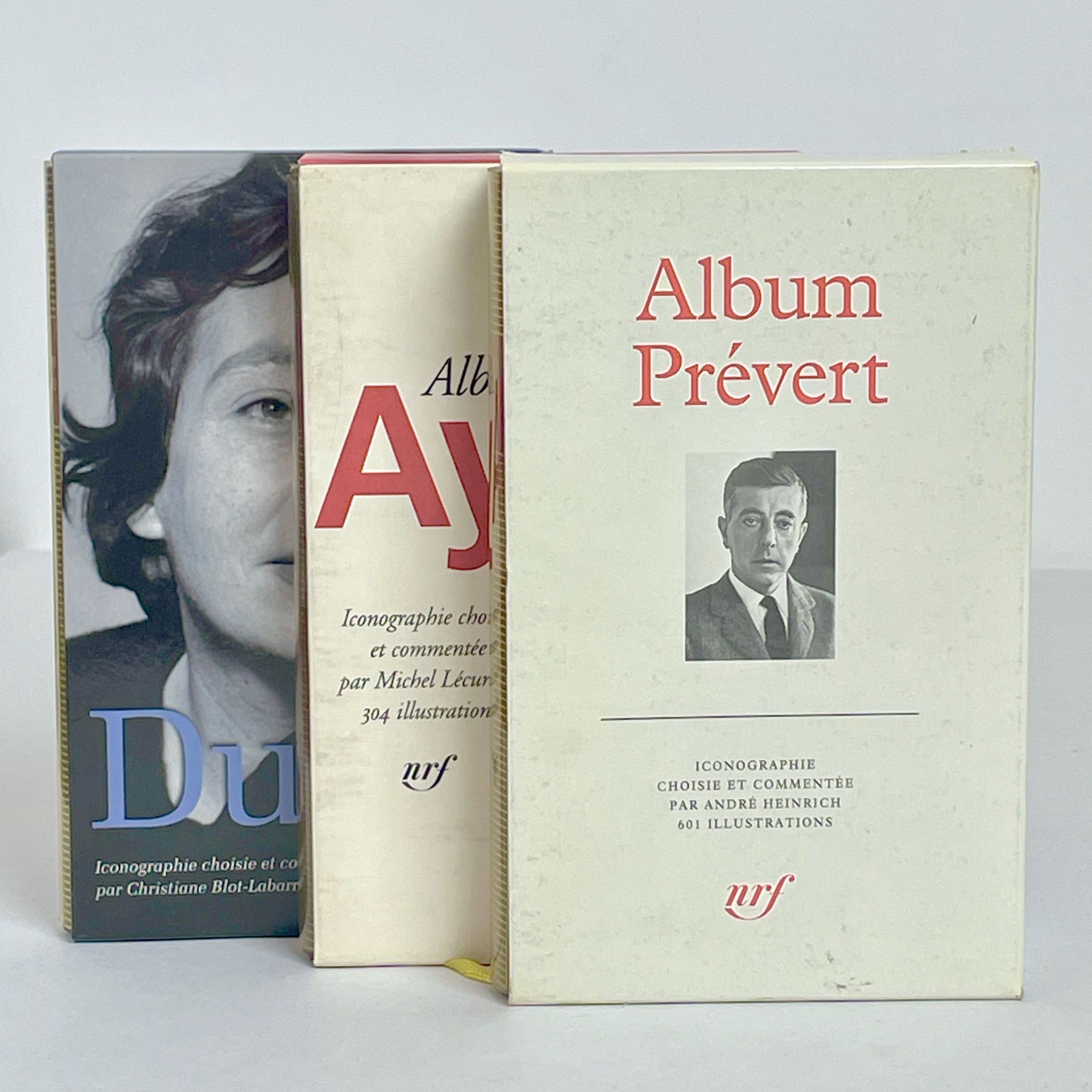 Null AYME - PREVERT - DURAS - BIBLIOTHÈQUE DE LA PLÉIADE 
Set of three albums
19&hellip;