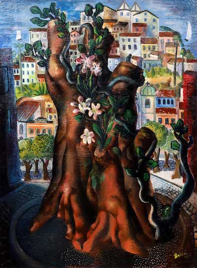 Null Emiliano DI CAVALCANTI (1897-1976)
Paysage de Bahia
Huile sur toile
Signée,&hellip;