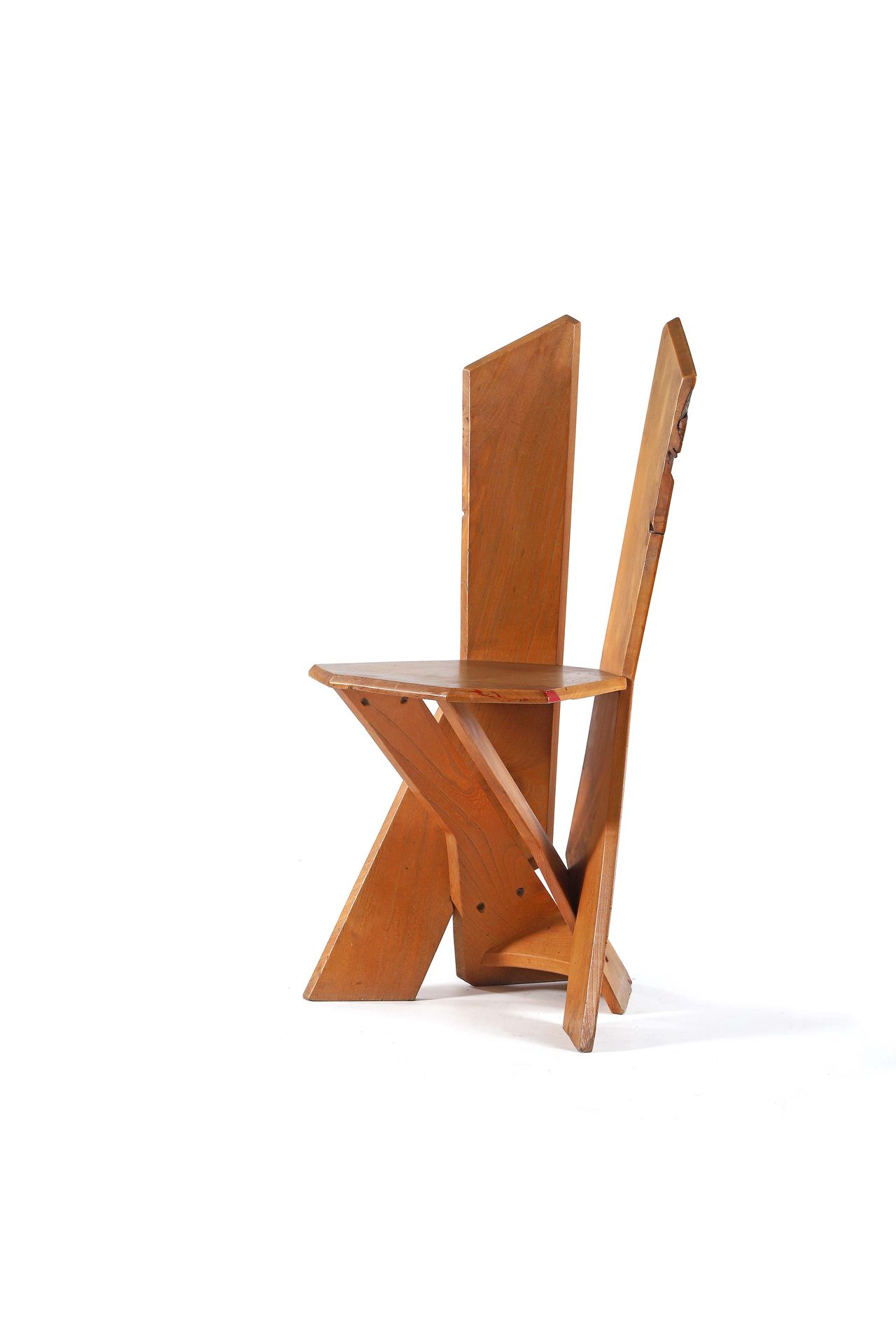 Null Hervé BALEY

(1933-2010)

Rare chaise

Bois

85 x 37 x 47 cm.

A.A.A, circa&hellip;