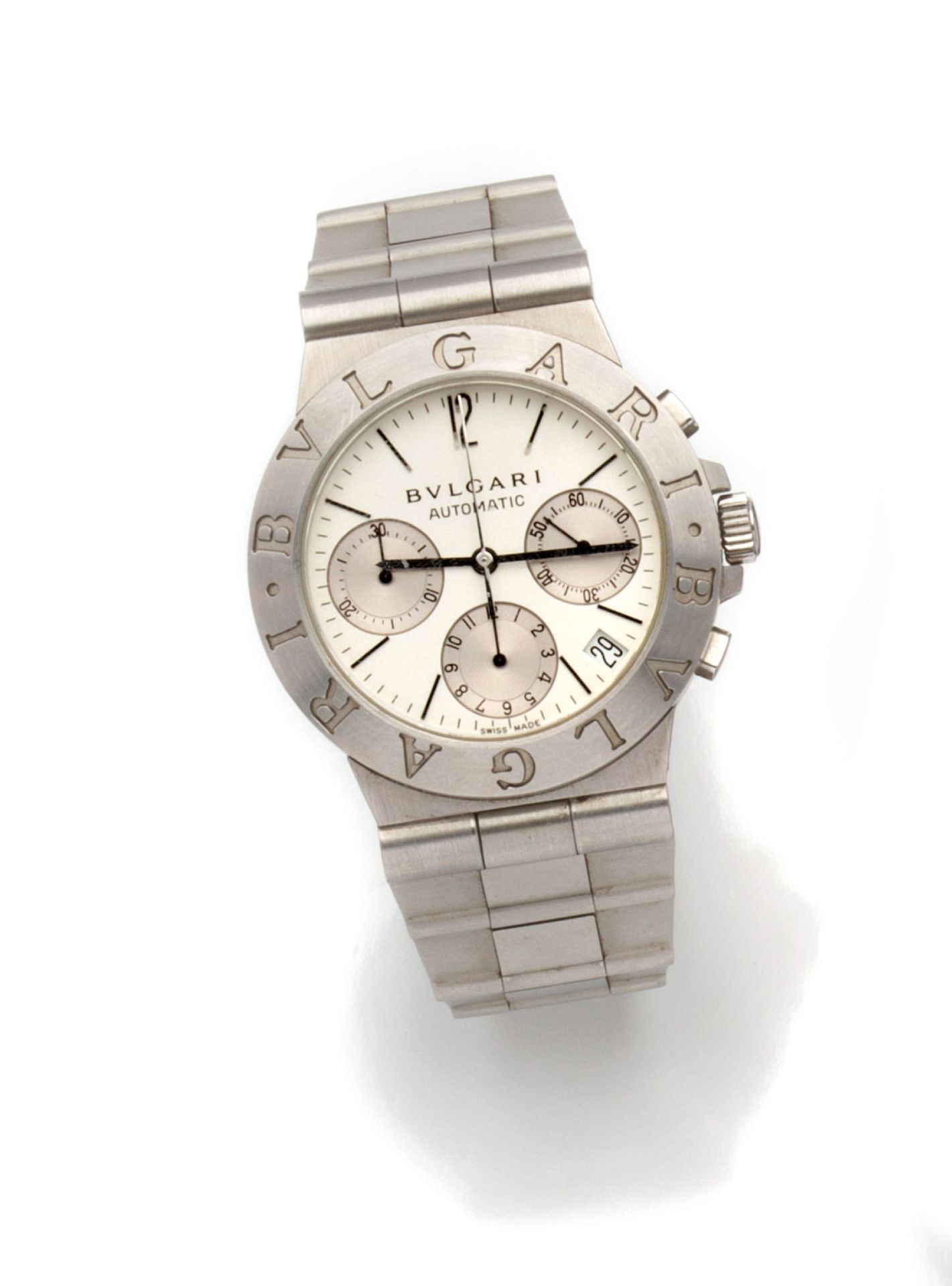 Null Bulgari

Diagono Chronograph

Steel chronograph watch with automatic moveme&hellip;