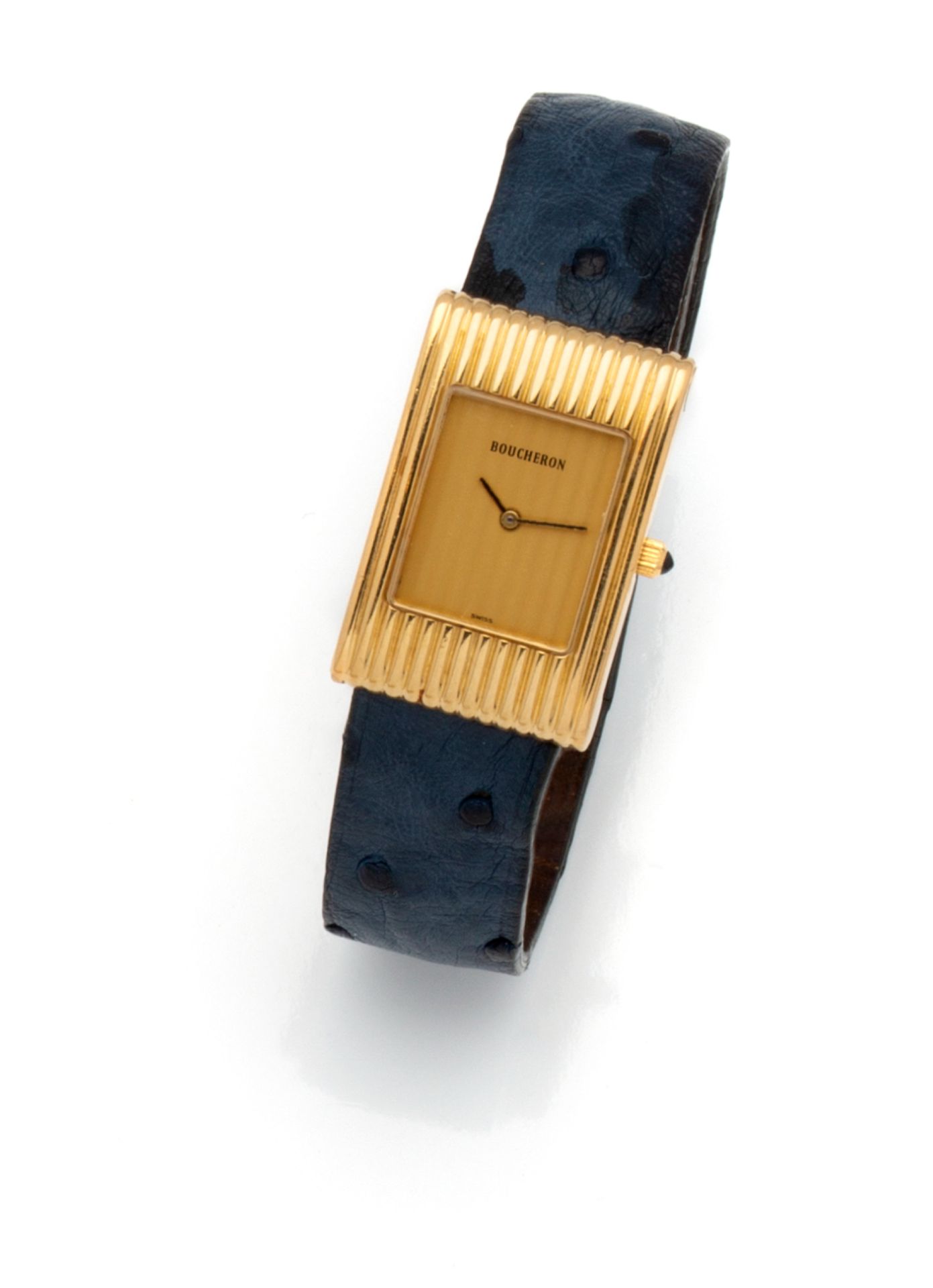 Null Boucheron 

Reflet 

Montre mixte en or jaune 18K 750 millièmes à mouvement&hellip;