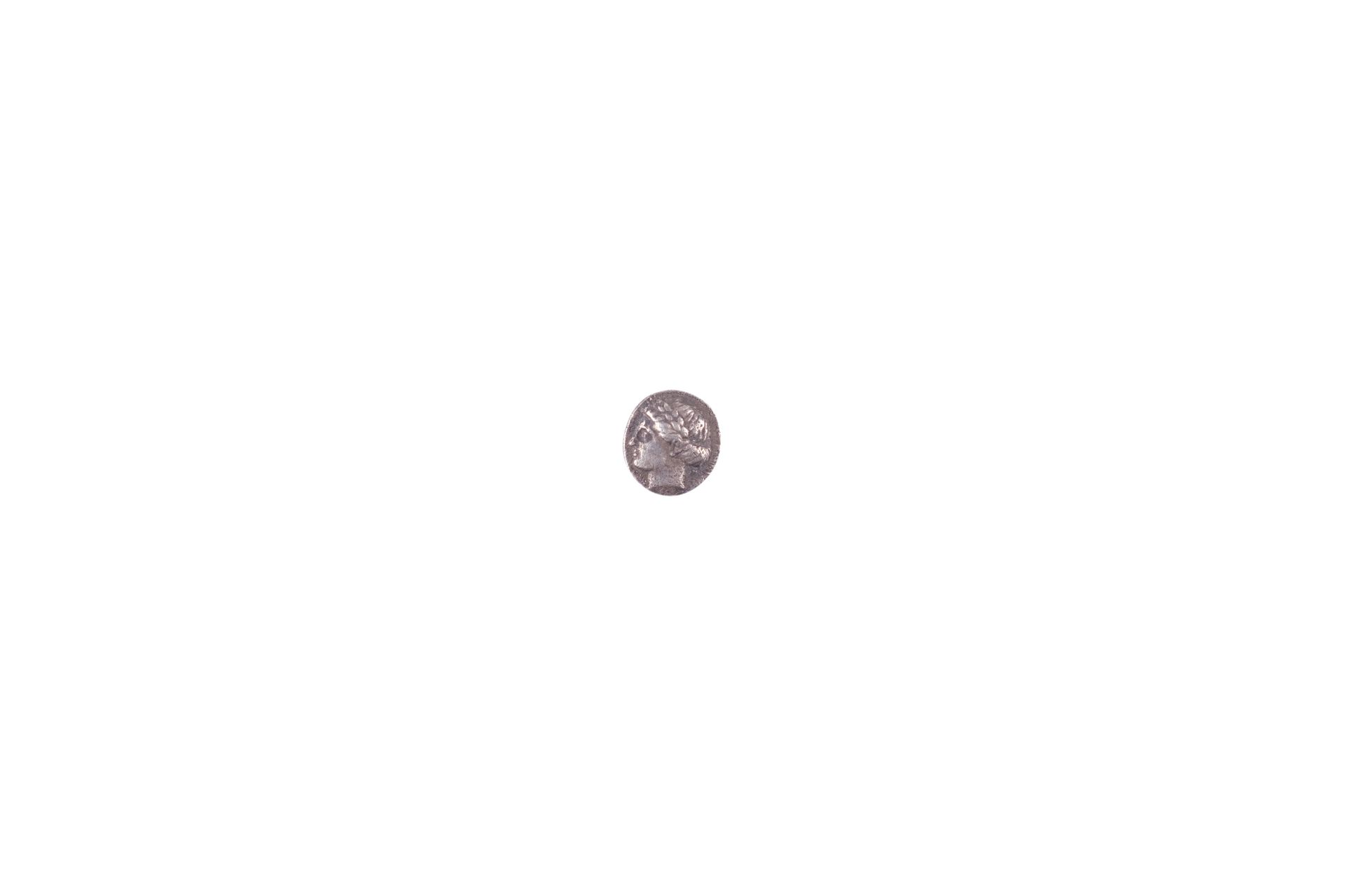 Null Ionia Colophon 690-350 BC. 390-350 BC. Diobolus silver. 1,02 gr. Head of Ap&hellip;