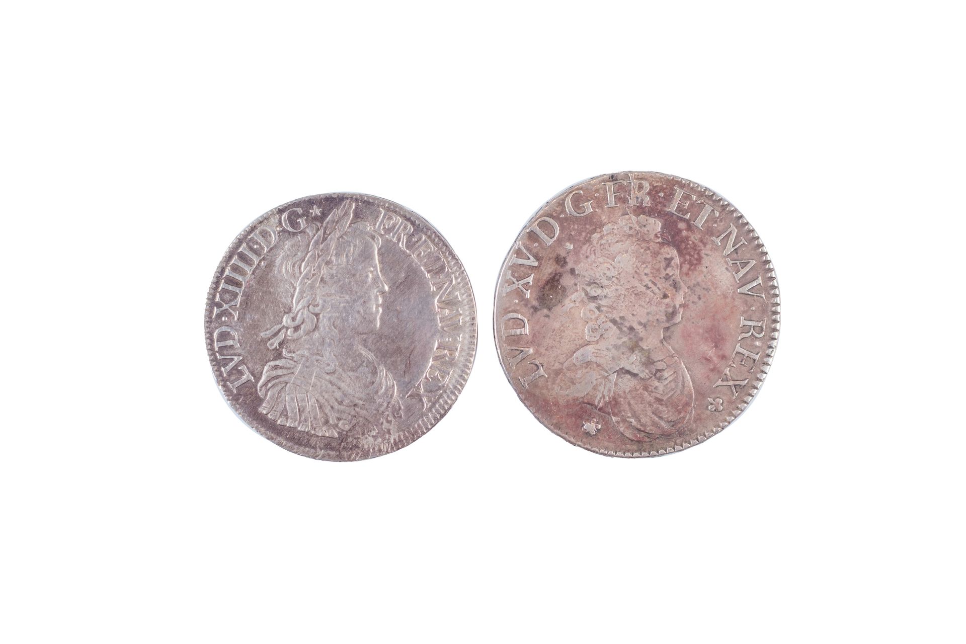 Null 2 monete : Luigi XIV 1643-1715 Ecu à la mèche longue 1651 A Parigi 27,17 gr&hellip;