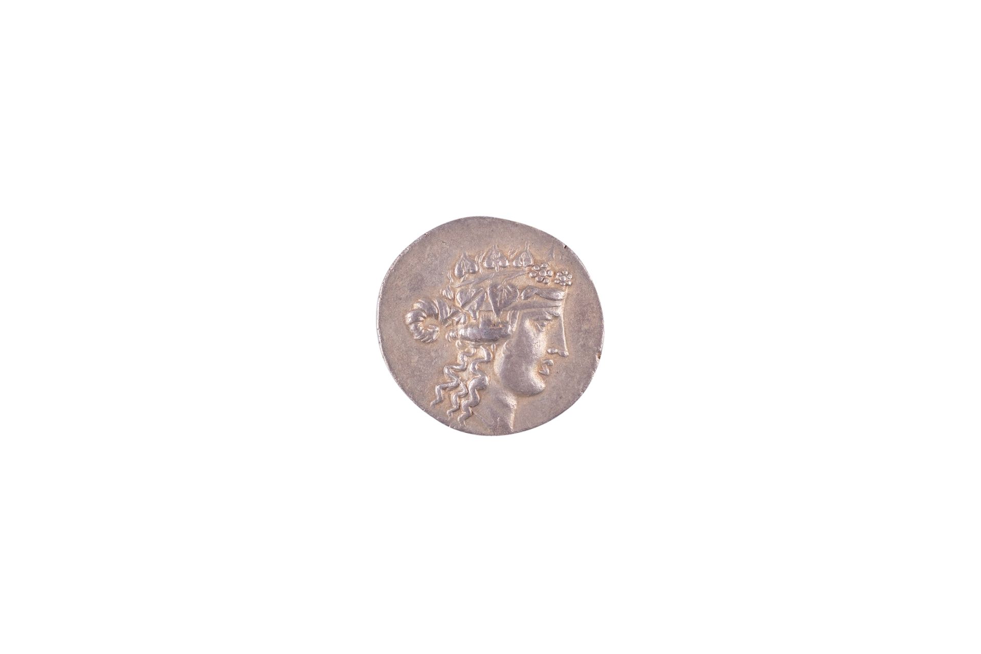 Null Thrakien Thasos nach 146 v. Chr. Tetradrachme Arg. 16,21 gr. Kopf des Diony&hellip;