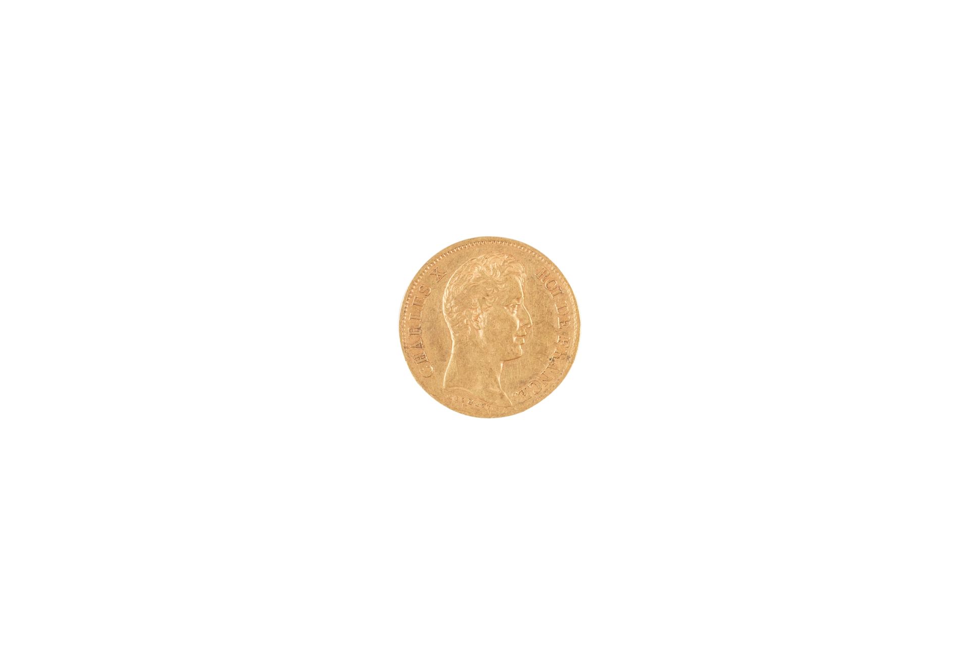 Null 40法郎黄金1830年巴黎A，12.80克。G. 1105

TTB
