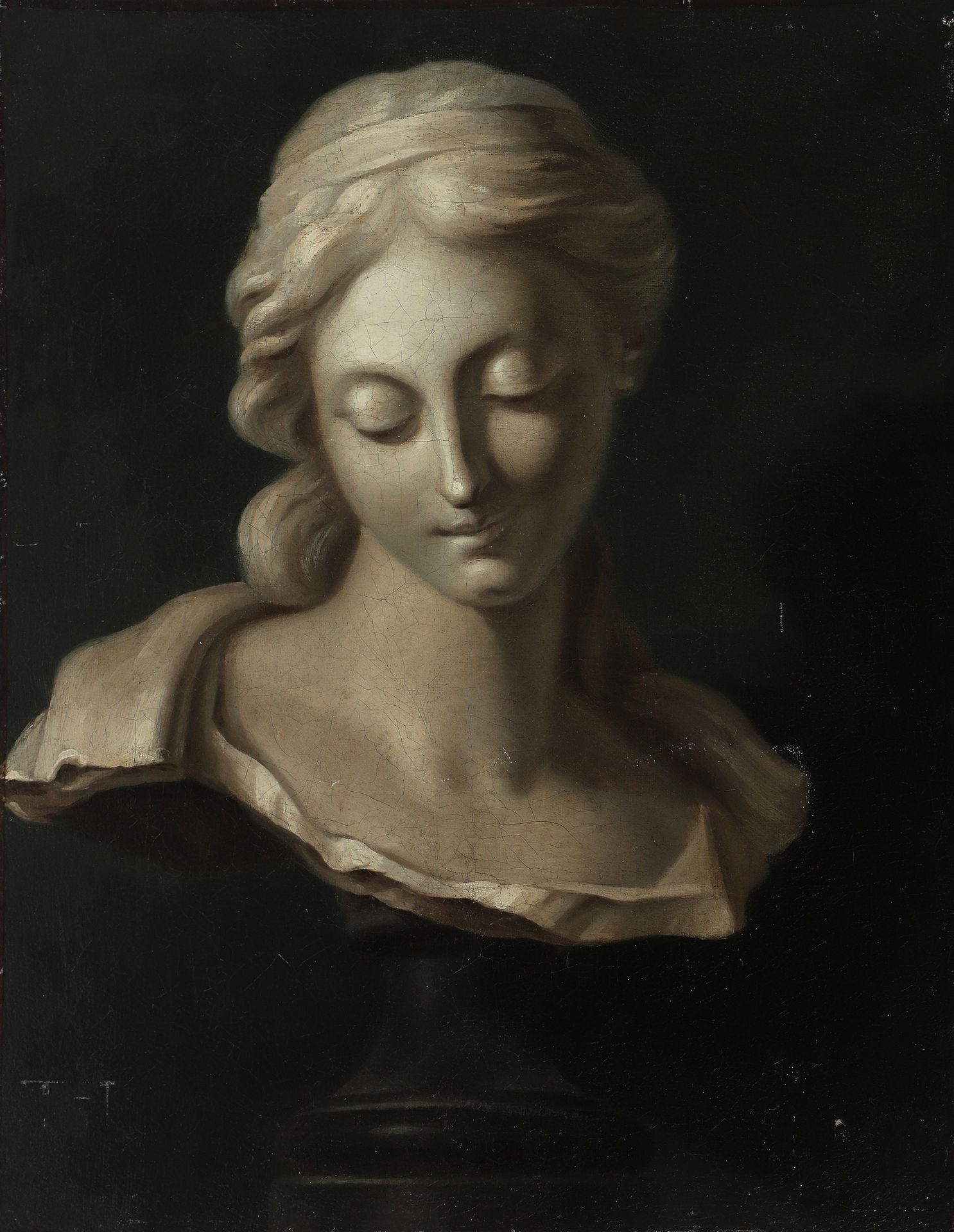 Null Ecole FRANCAISE vers 1830

Buste de femme

Toile

61 x 49,5 cm

Sans cadre