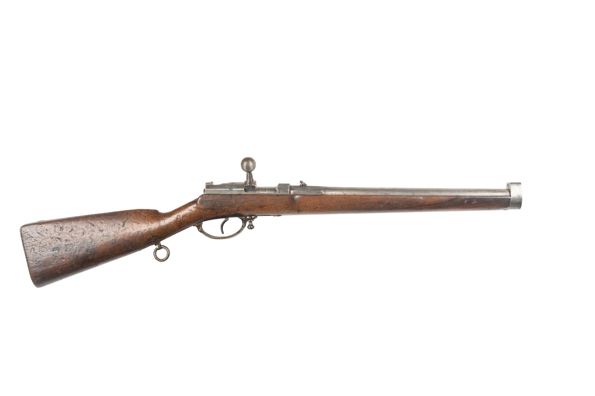 Null Mousqueton Dreyse modèle 1857, calibre 15,43 mm. 

Canon rond, à pans au to&hellip;