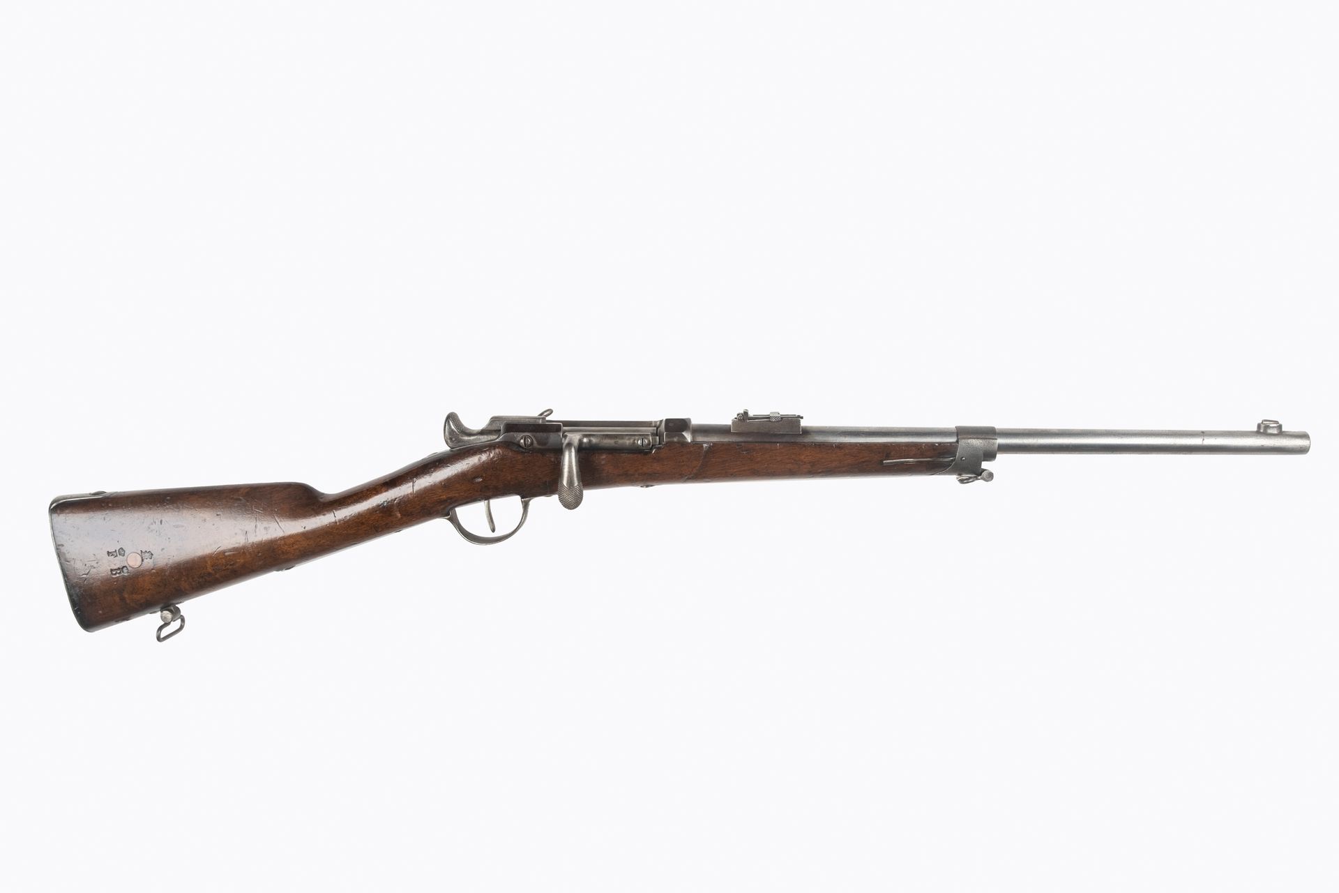 Null Saxon modified Chassepot rifle model 1873, caliber 11 mm. 

Round barrel wi&hellip;