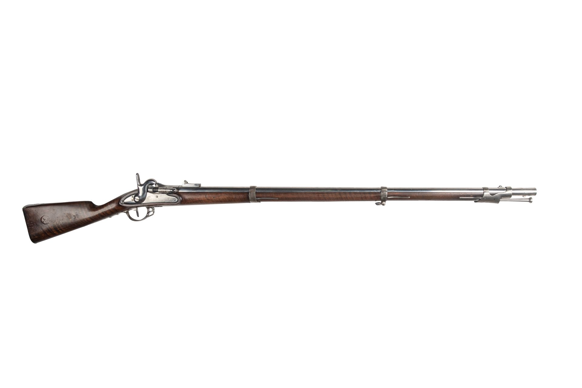 Null Fusil d’infanterie modèle 1822 T Bis transformé à tabatière. 

Canon rond à&hellip;