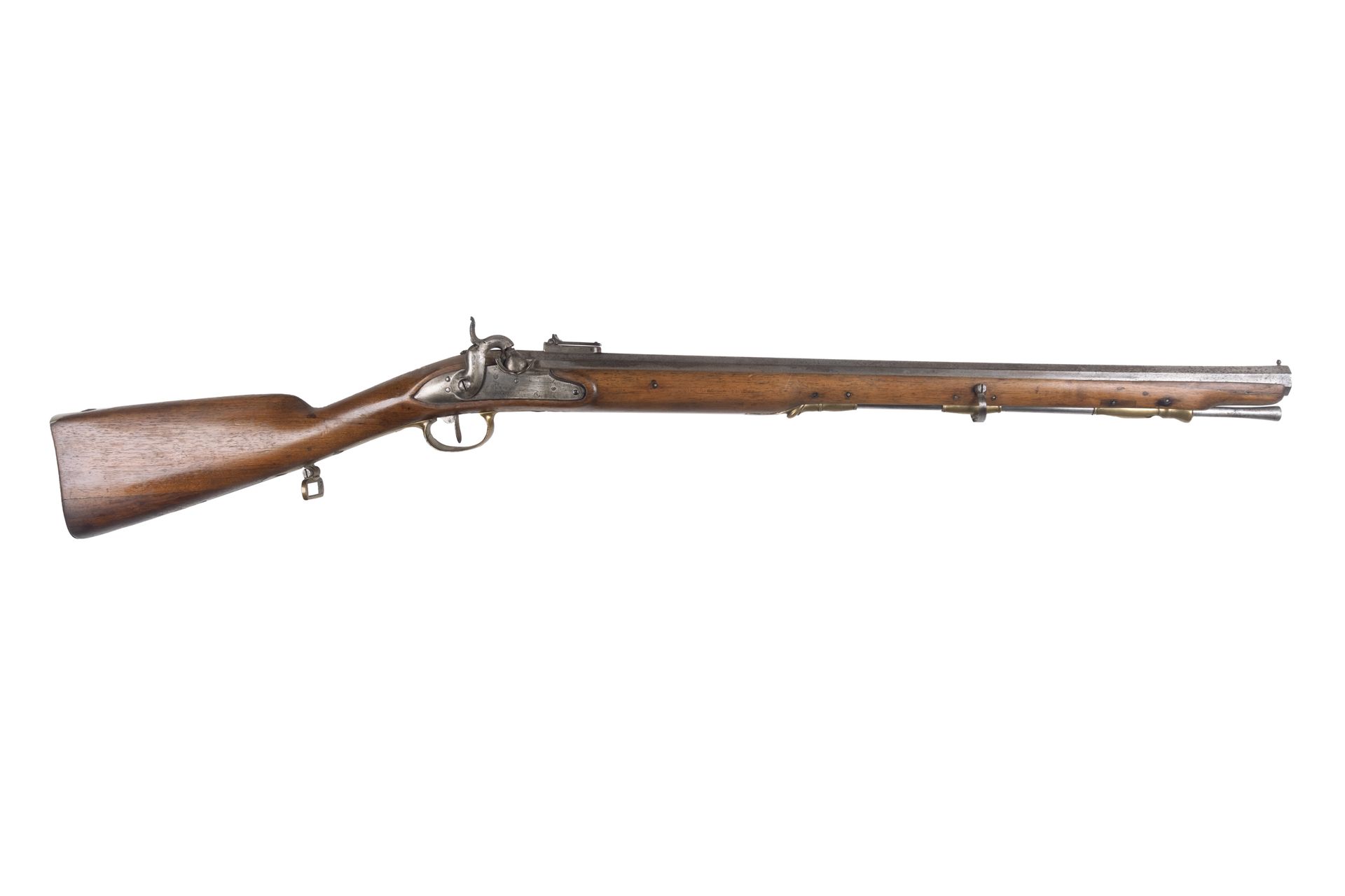 Null 凡尔赛型号的安十二型打击式燧发枪。

带边的枪管，有膛线，略带雷管，有火炮1829型的上升。平头锁上印有 "MRE IMPLE DE VERSAILL&hellip;