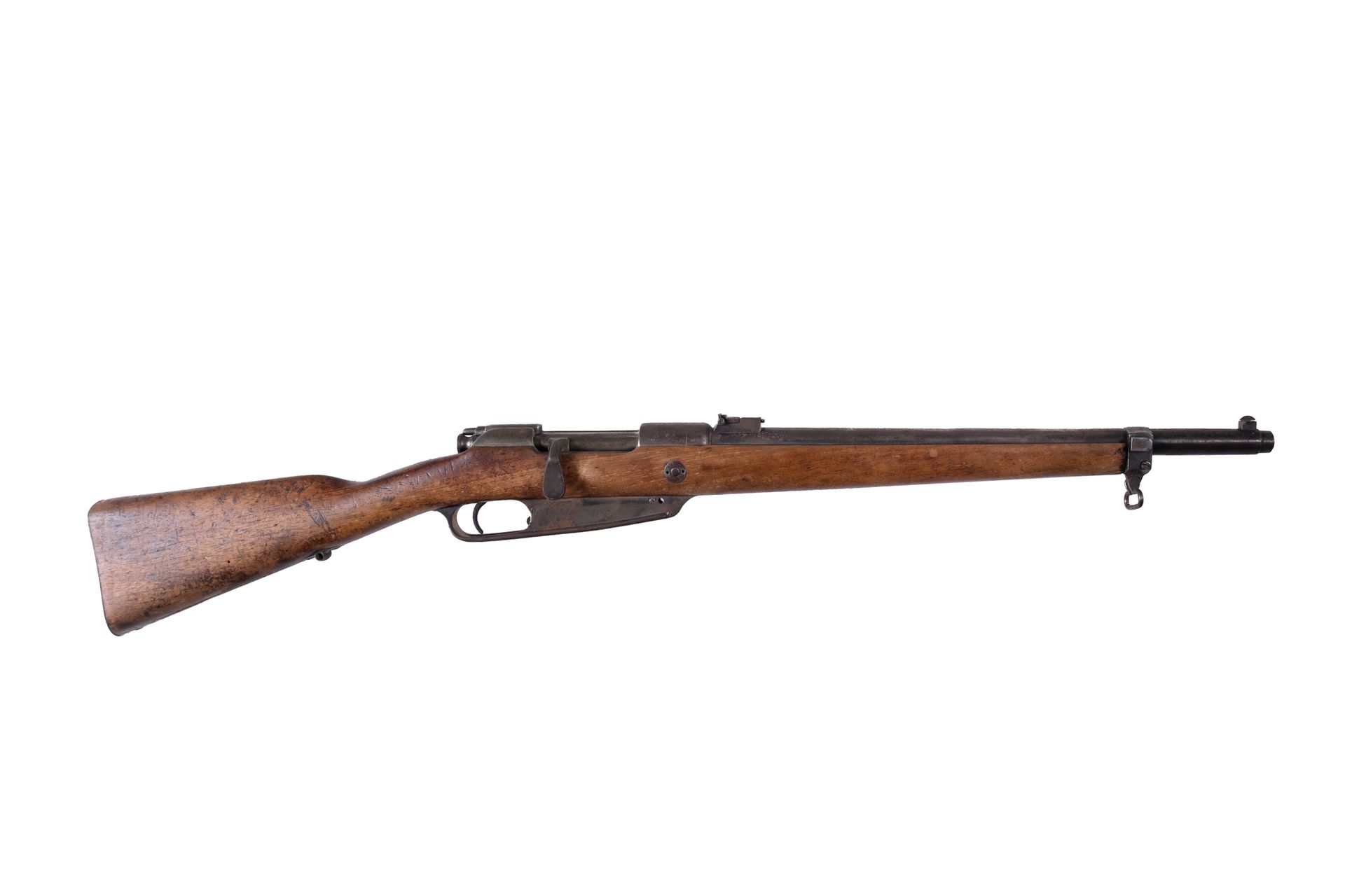 Null 
Kar 88步枪，口径8毫米，用于巴登宪兵队。 




圆形枪管，有1896年的 "VCS CGH "青蛙，有 "2.75克英镑 "的标记。 

&hellip;