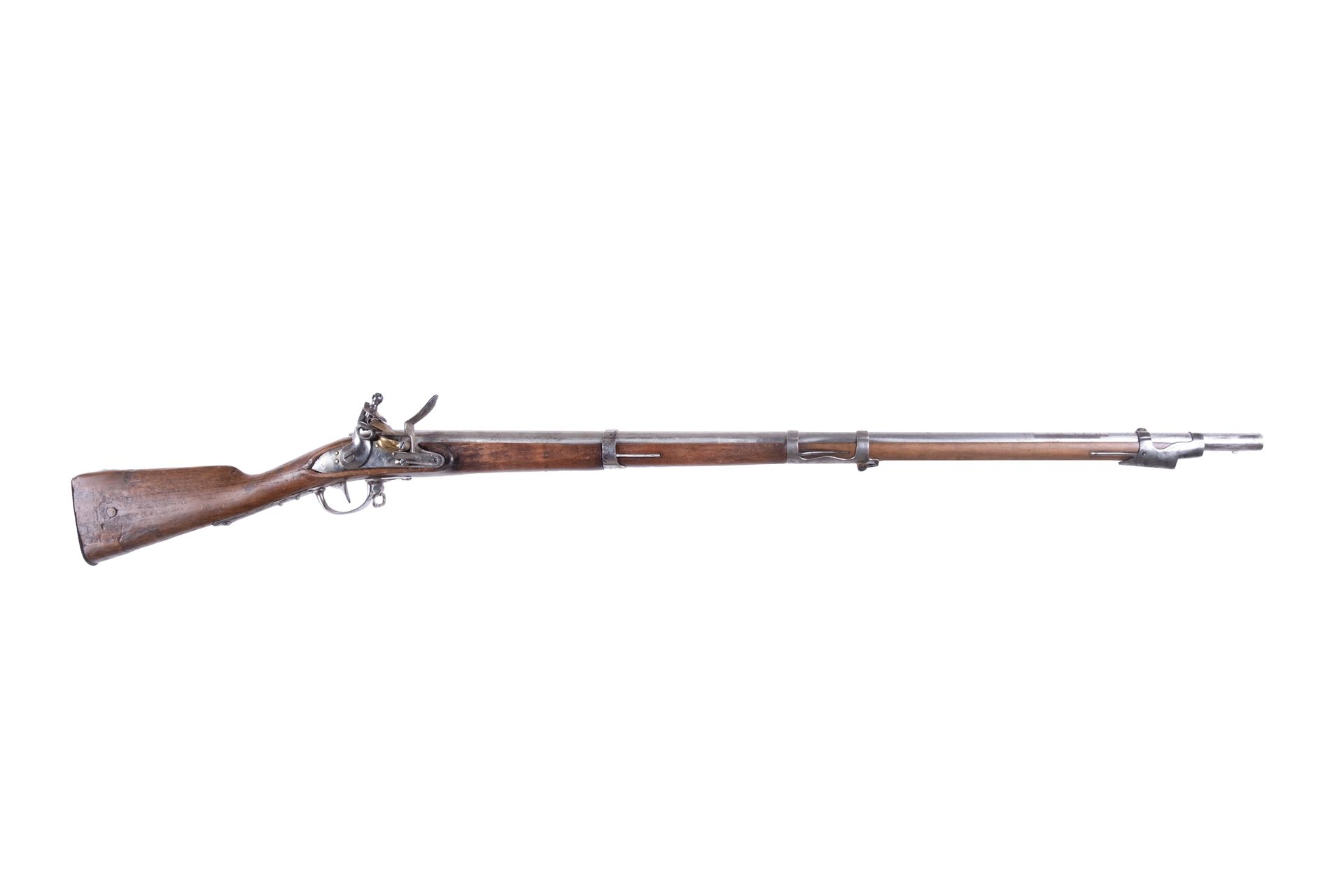 Null Flintlock rifle of dragon type An IX. 

Round barrel with sides with the th&hellip;