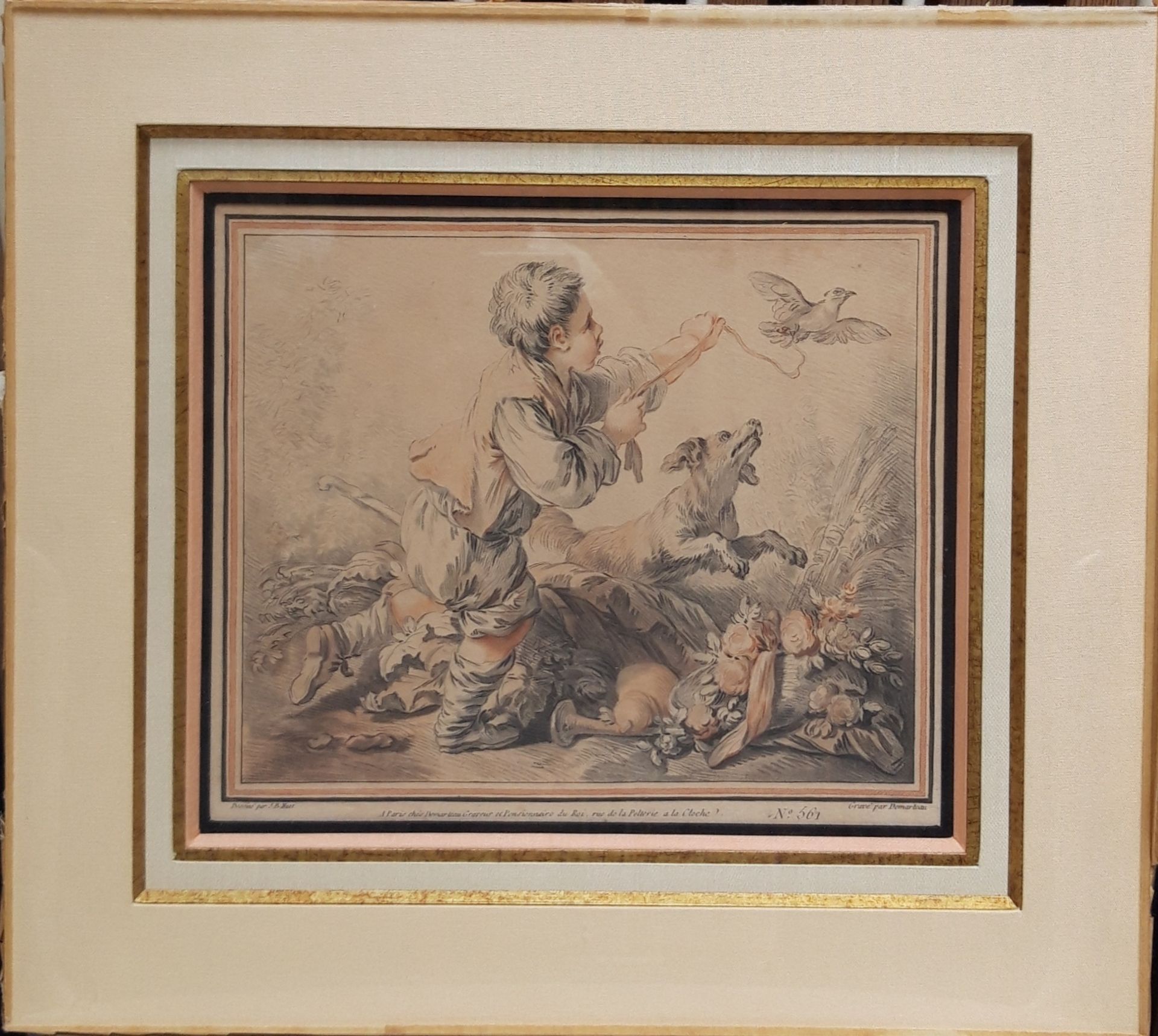 Null 
Ecole française du XVIII

Sujets enfantins

Paire d'estampes

41 x 45 cm