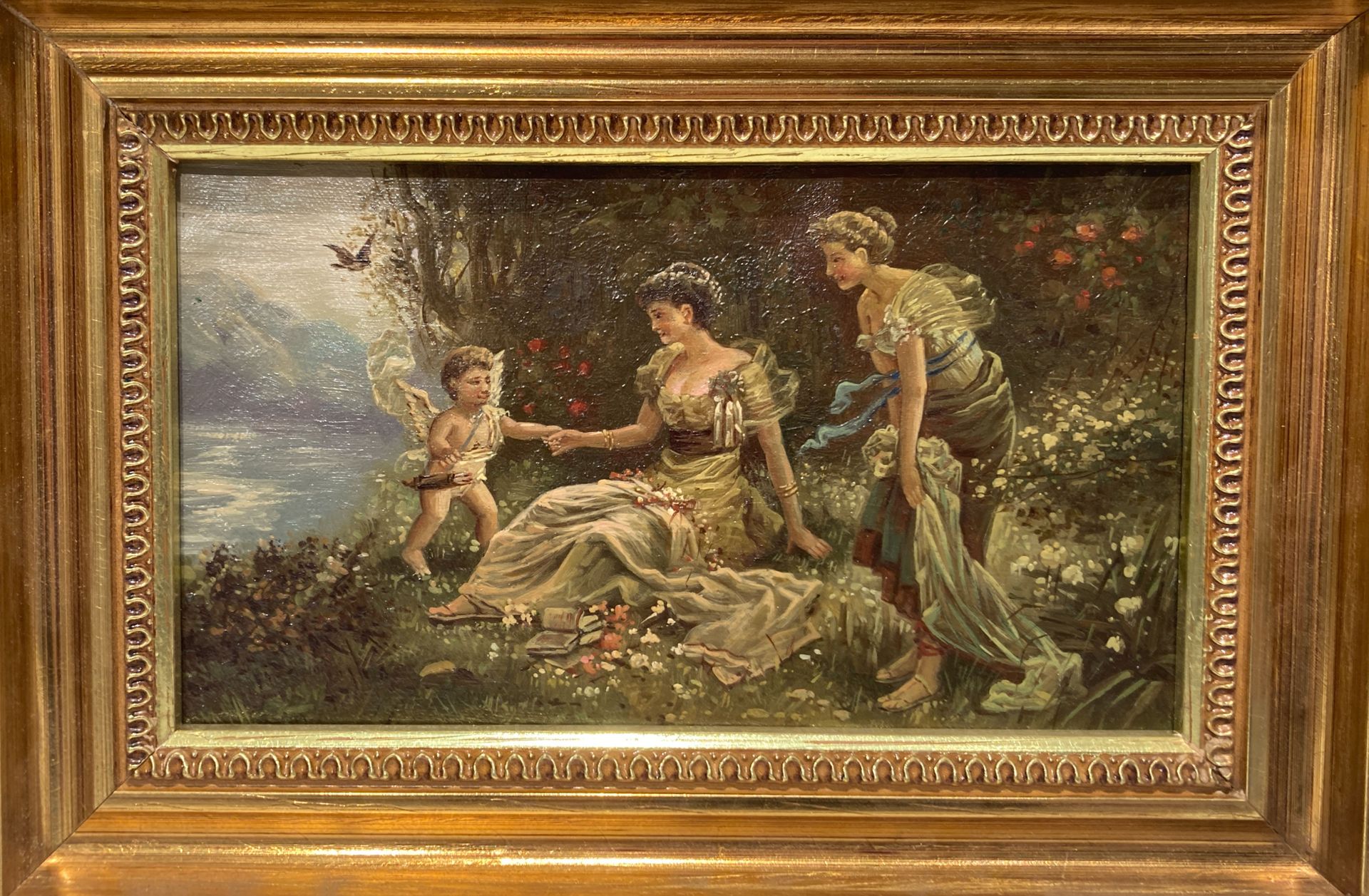 Null Scuola francese del XIX secolo

Scena del parco

Olio su tela

14 x 25 cm