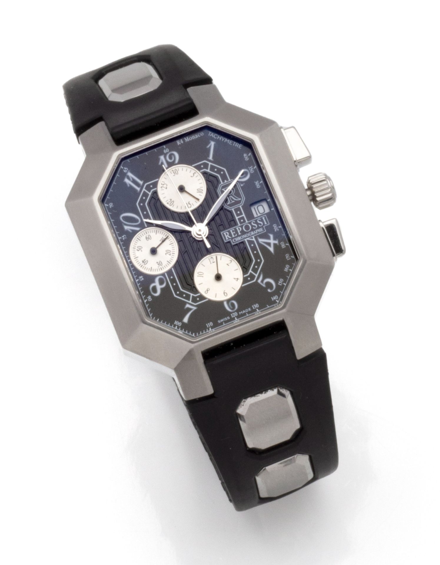 Null 
Repossi

R4 Monaco Chronograph

Steel sports watch with automatic movement&hellip;