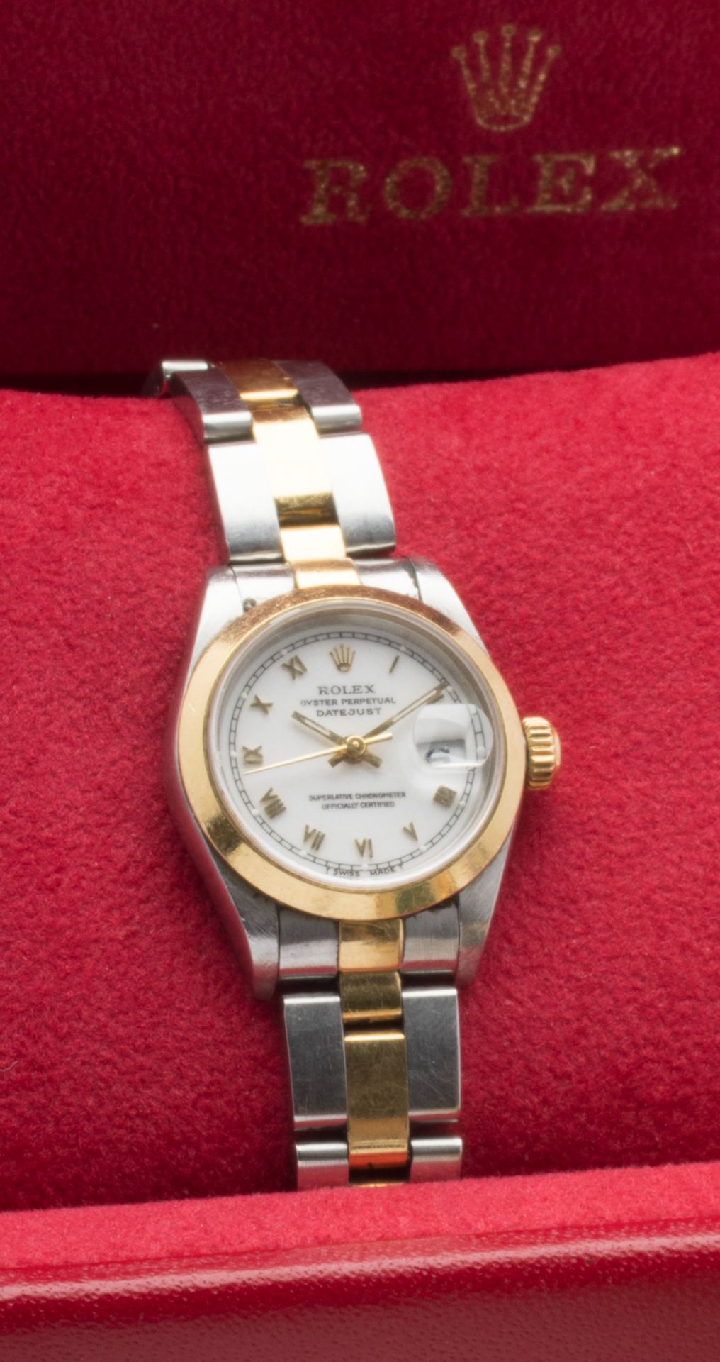 Null ROLEX LADY DATEJUST

Bracelet watch of woman out of gold 18K (750 thousandt&hellip;
