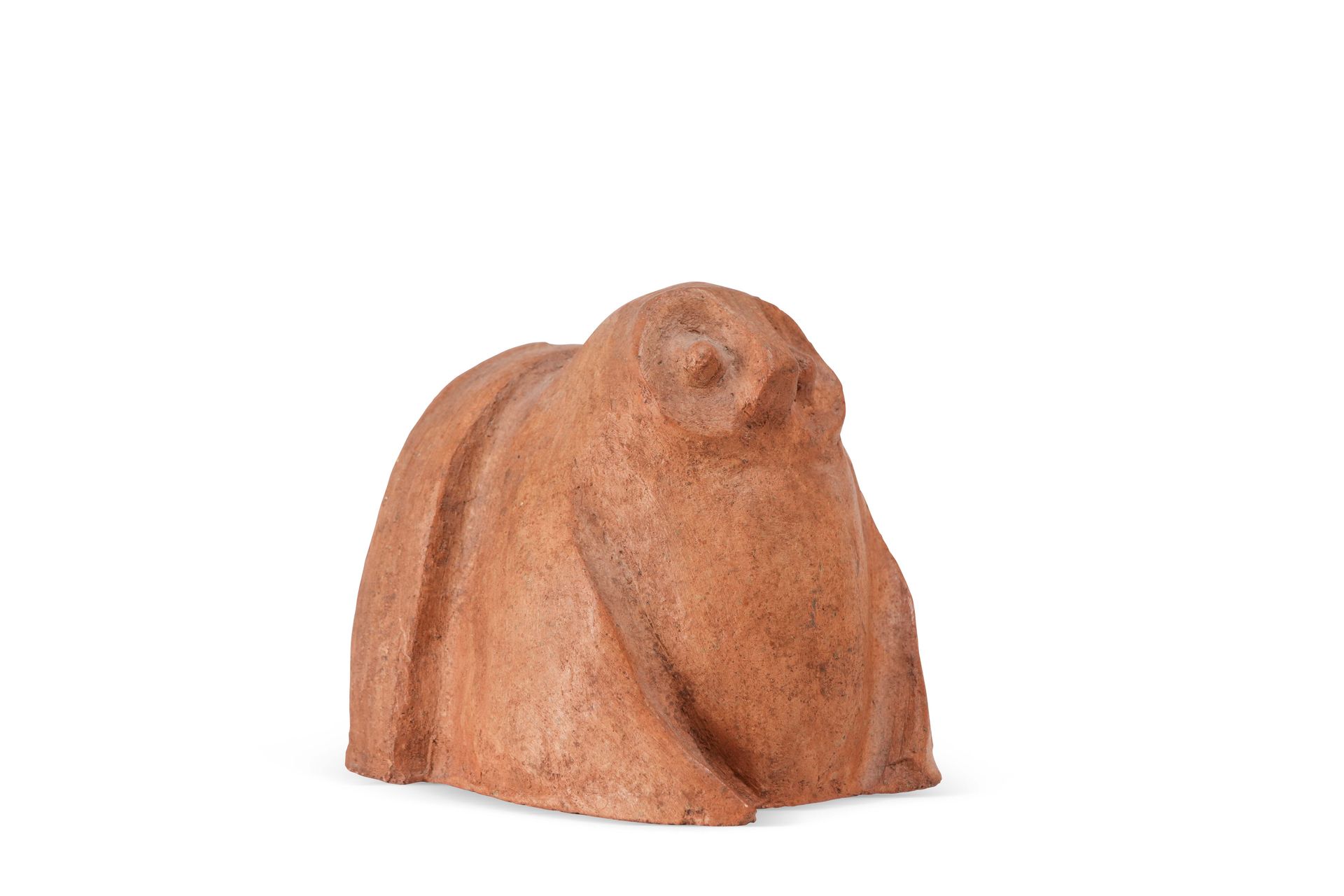 Null François RATY (1928-1982)
Sculpture dite Chouette
Céramique (égrenures)
Sig&hellip;