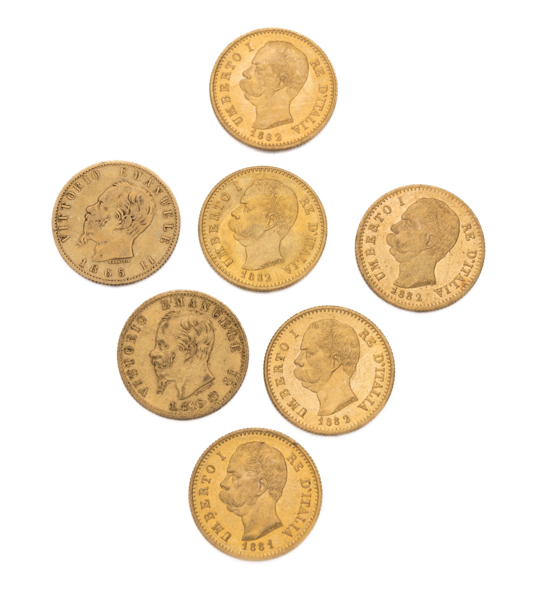 Null ITALIA
20 Lire d'oro, Vittorio Emanuele II. 1863 - 1865
20 Lire d'oro, Umbe&hellip;