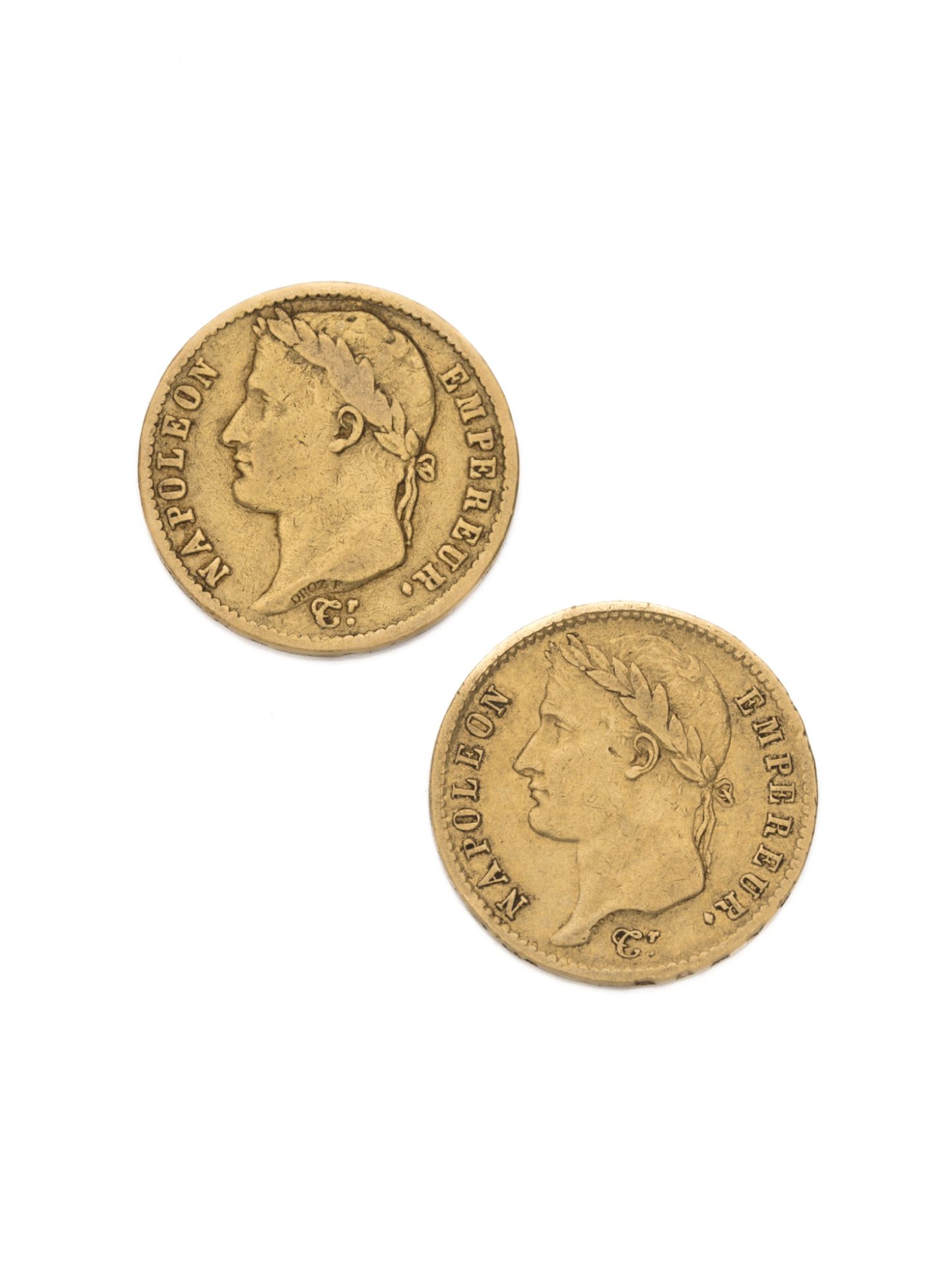 Null PREMIER EMPIRE
20 francs or, Napoléon empereur tête laurée. 1809 et 1810 A
&hellip;