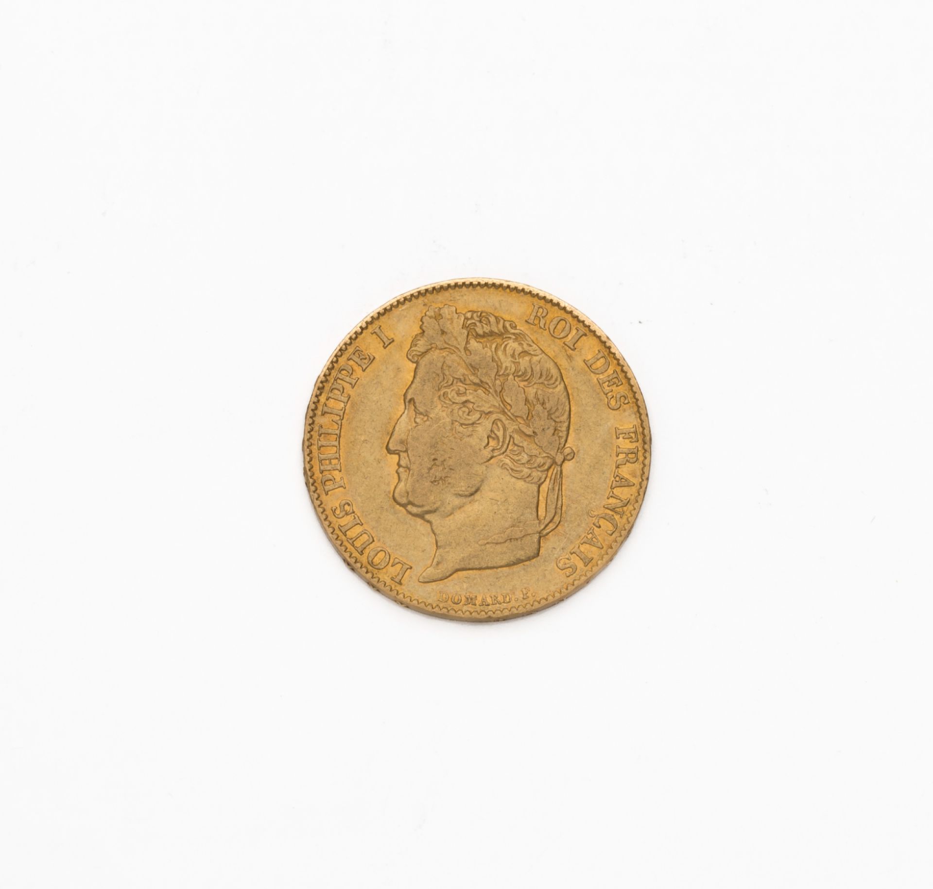 Null FRANCE - Louis-Philippe I
20 francs gold, laurel head. 1833 A
weight : 6,43&hellip;