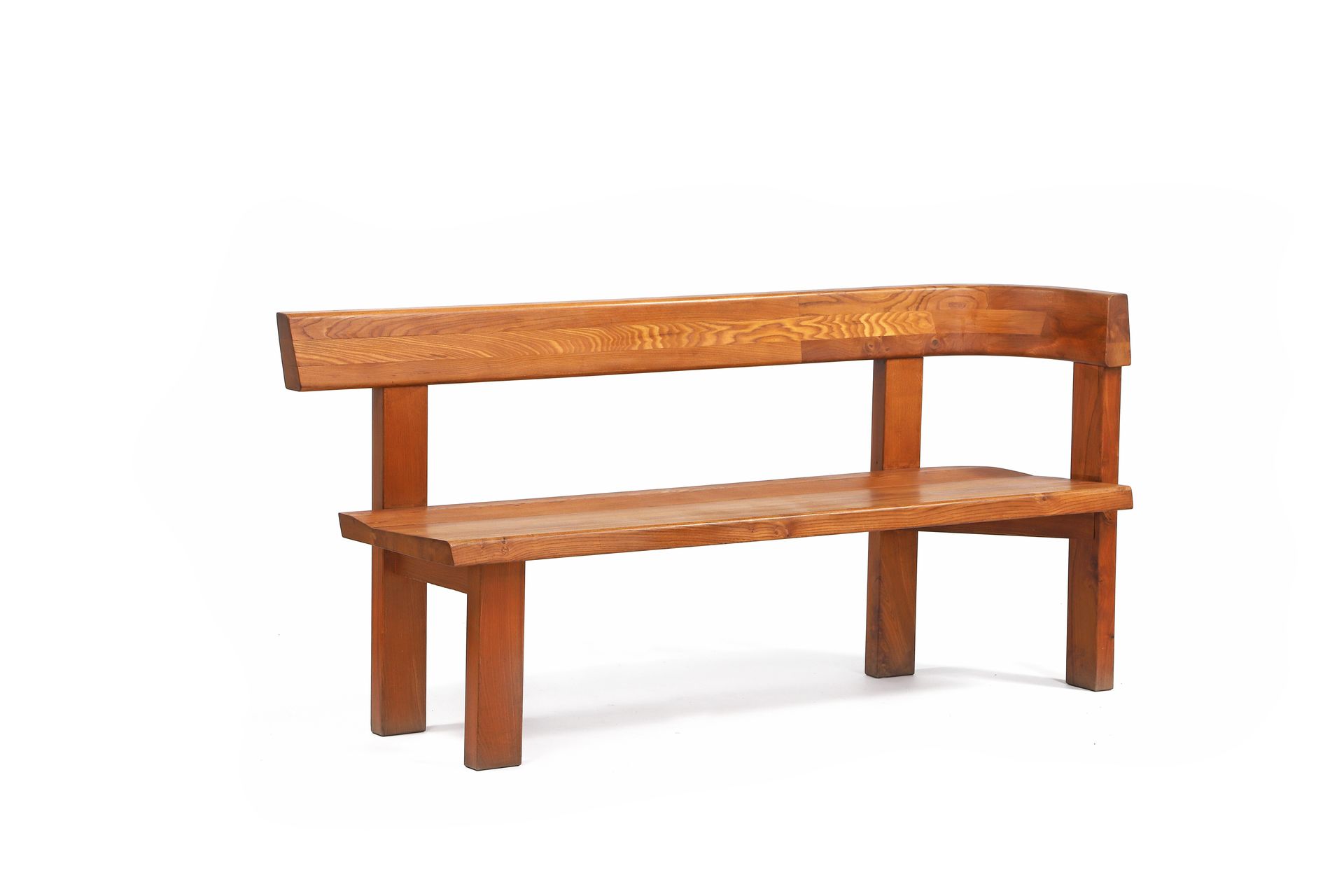 Null 皮埃尔-查波（1927-1987）名为S35 L'Orme的长椅 约1970年 84 x 188 x 7.5厘米。参考资料：-皮埃尔-查波展览目录，M&hellip;