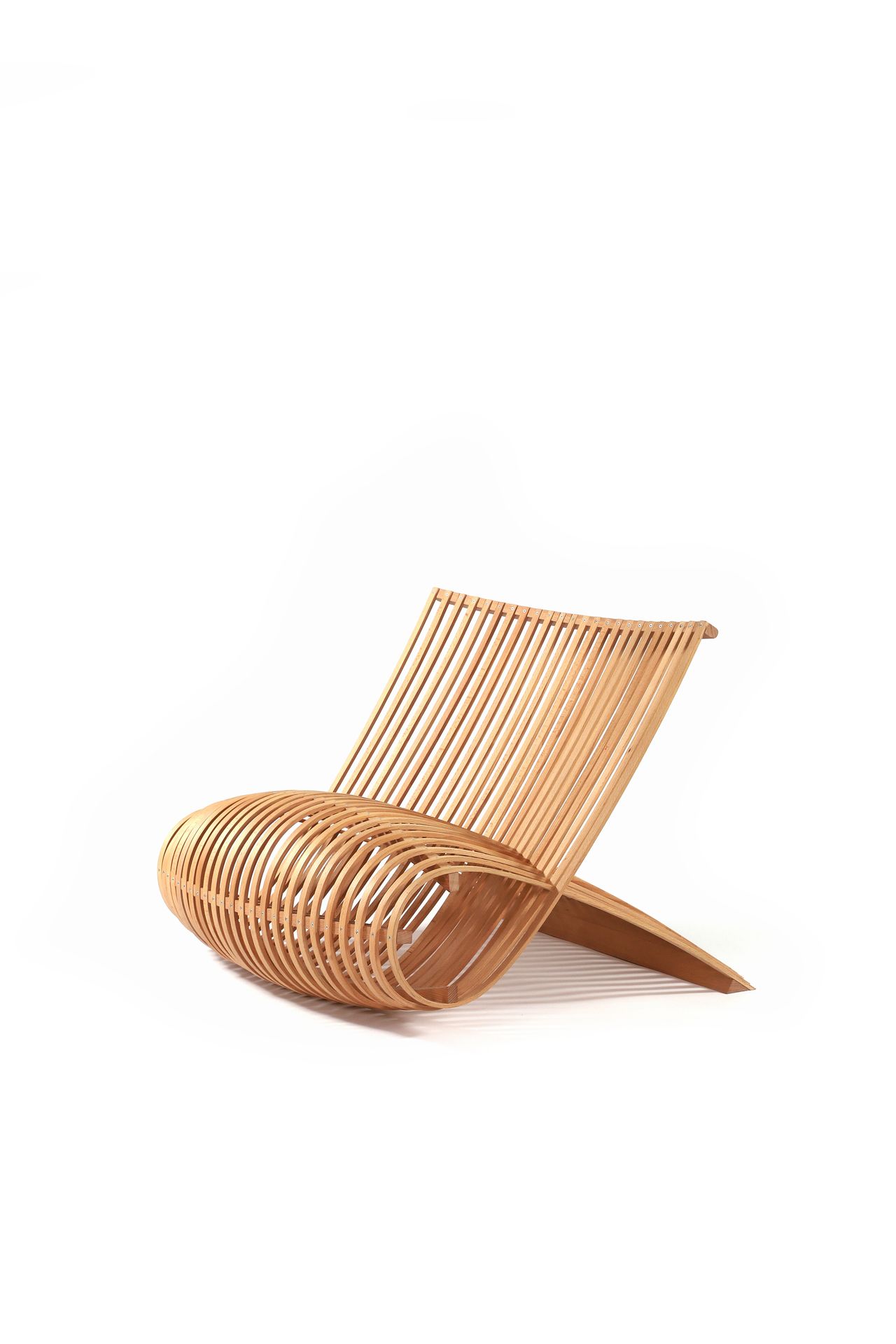 Marc NEWSON (1963) Fauteuil dit Wooden chair Beech 82 x …