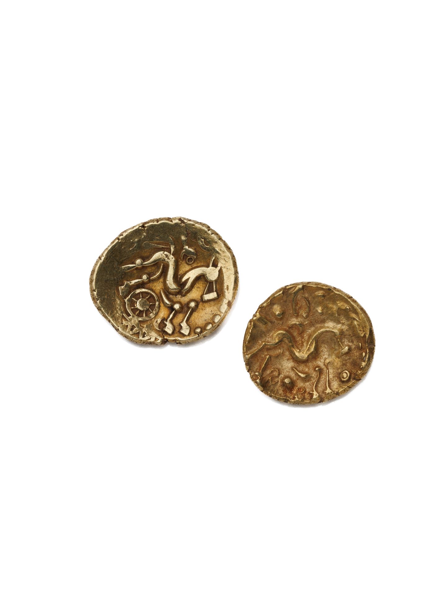 Null 2 monete d'oro della Gallia
Suessiones (regione di Soissons) statere con oc&hellip;
