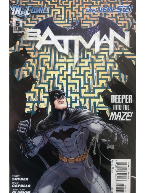 Null MARVEL, Batman The New 52 #5, firmato da Scot Snyder, con certificato di au&hellip;