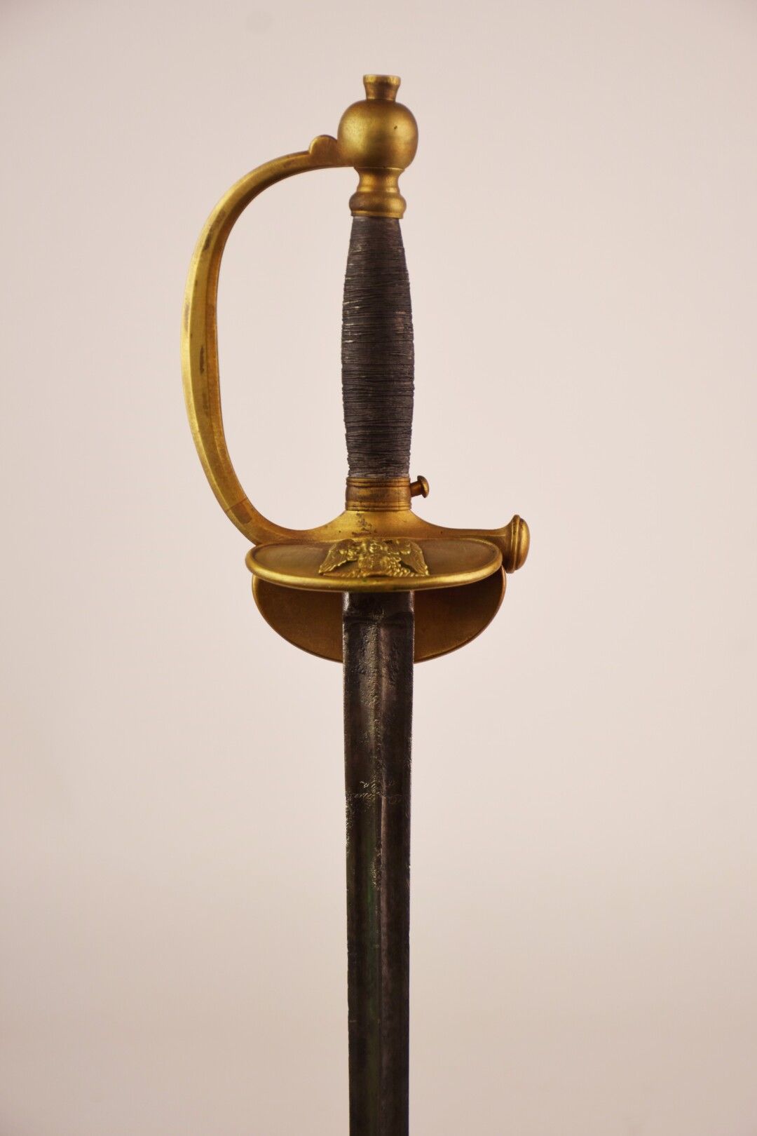 Null Epée d'officier d'infanterie modèle 1816 à contre-clavier basculant, clavie&hellip;