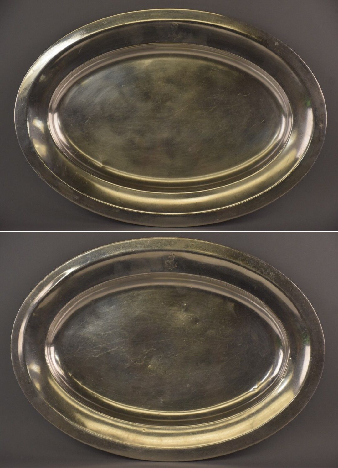 Null CHRISTOFLE per la MARINA NAZIONALE

Coppia di piatti ovali in metallo argen&hellip;
