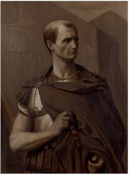 GERÔME JEAN LÉON (VESOUL 1824 - PARIS 1904) Portrait de Jules César
Sur sa toile&hellip;