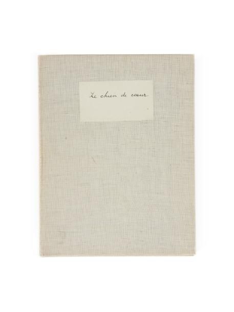 CHAR RENÉ (1907 - 1988) 
LE CHIEN DE COEUR.
Manuscrit autographe signé, les Busc&hellip;