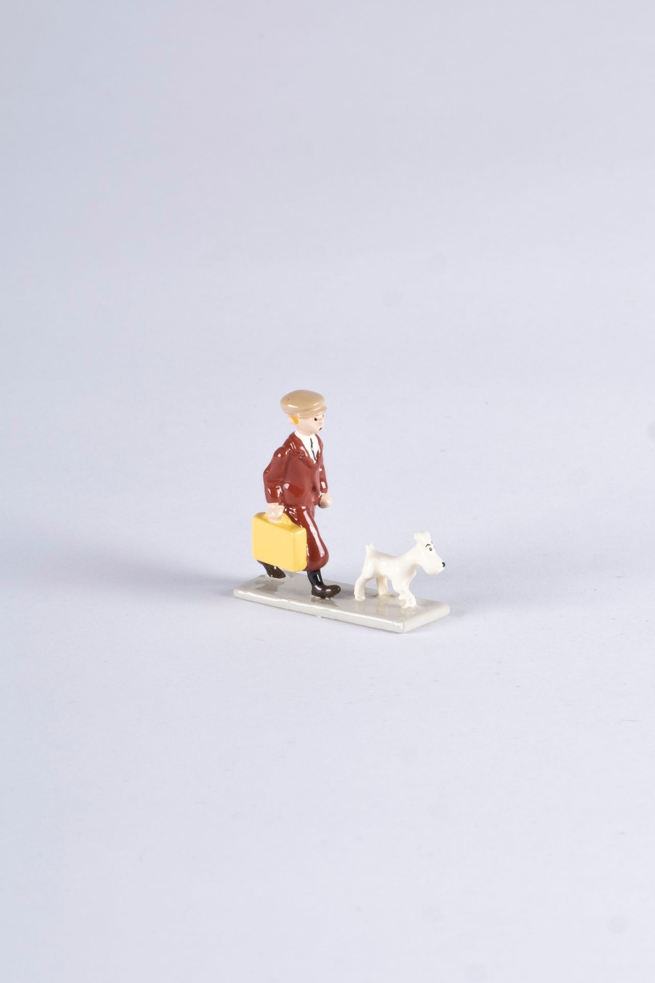 HERGÉ, Georges Remi dit (1907-1983) Pixi Mini Tintin à la valise 1ère Collection&hellip;