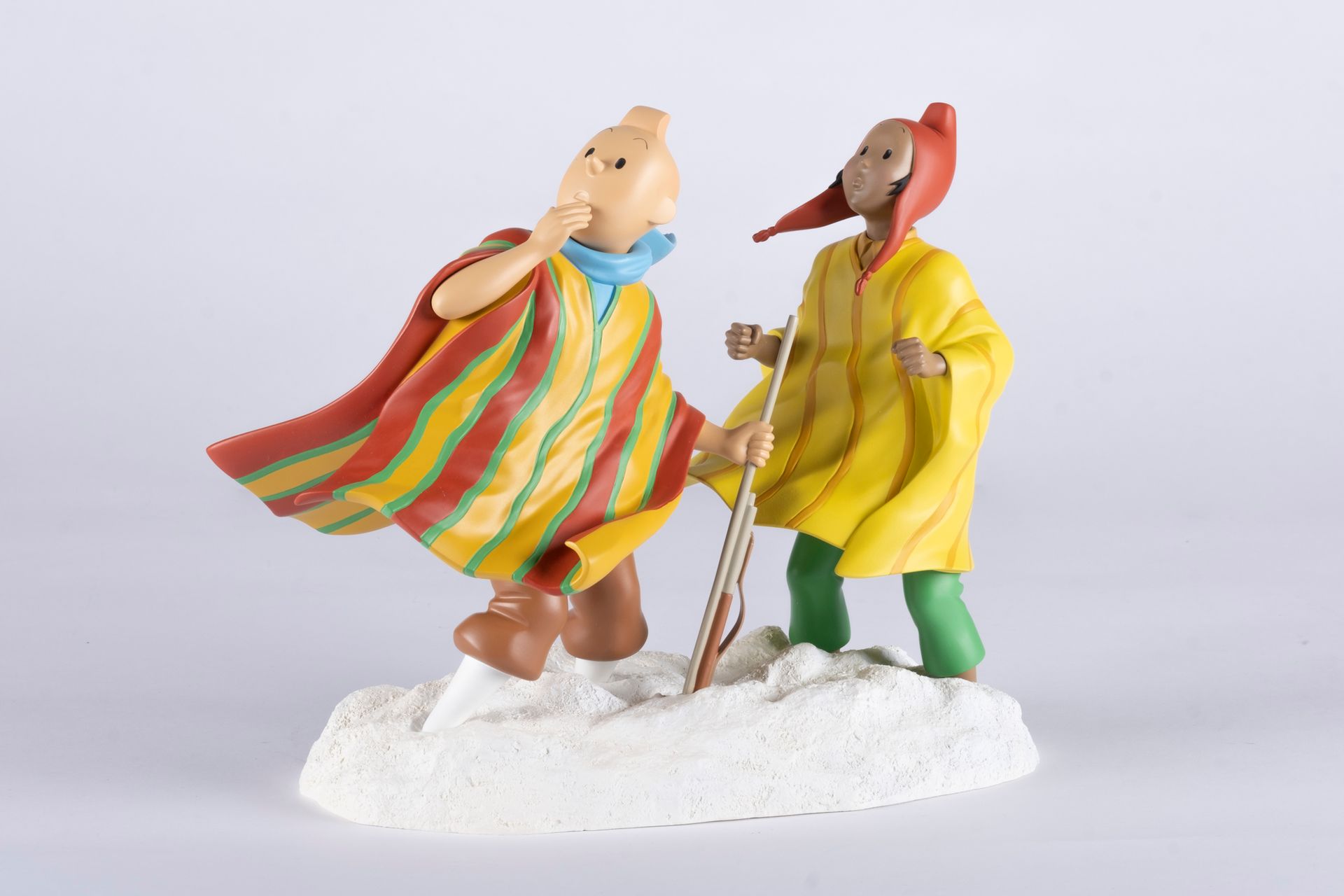 HERGÉ, Georges Remi dit (1907-1983) Moulinsart resin/Collection Rencontres Tinti&hellip;