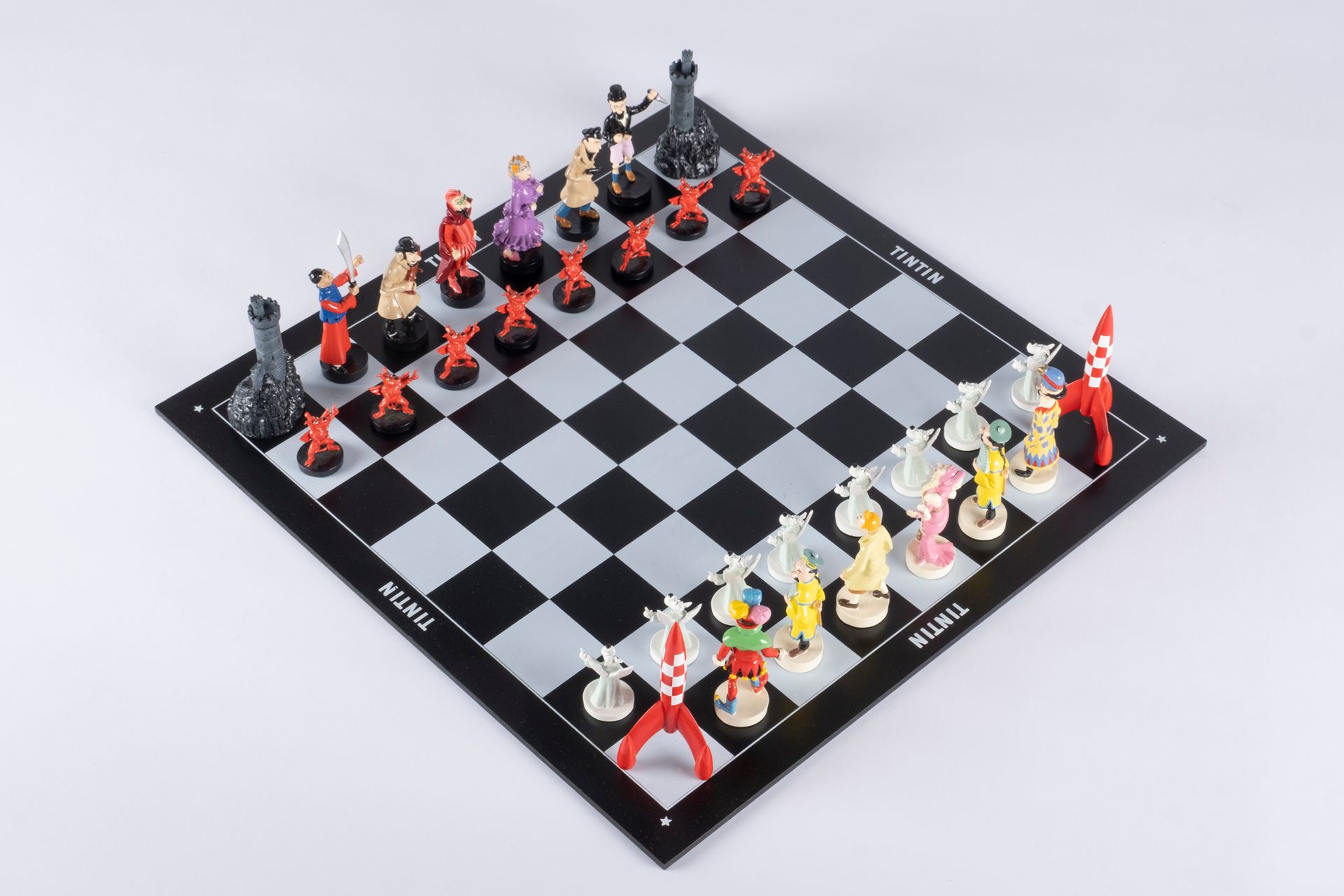 HERGÉ, Georges Remi dit (1907-1983) Pixi - Chess Game (1995), Ref.40530, The Che&hellip;