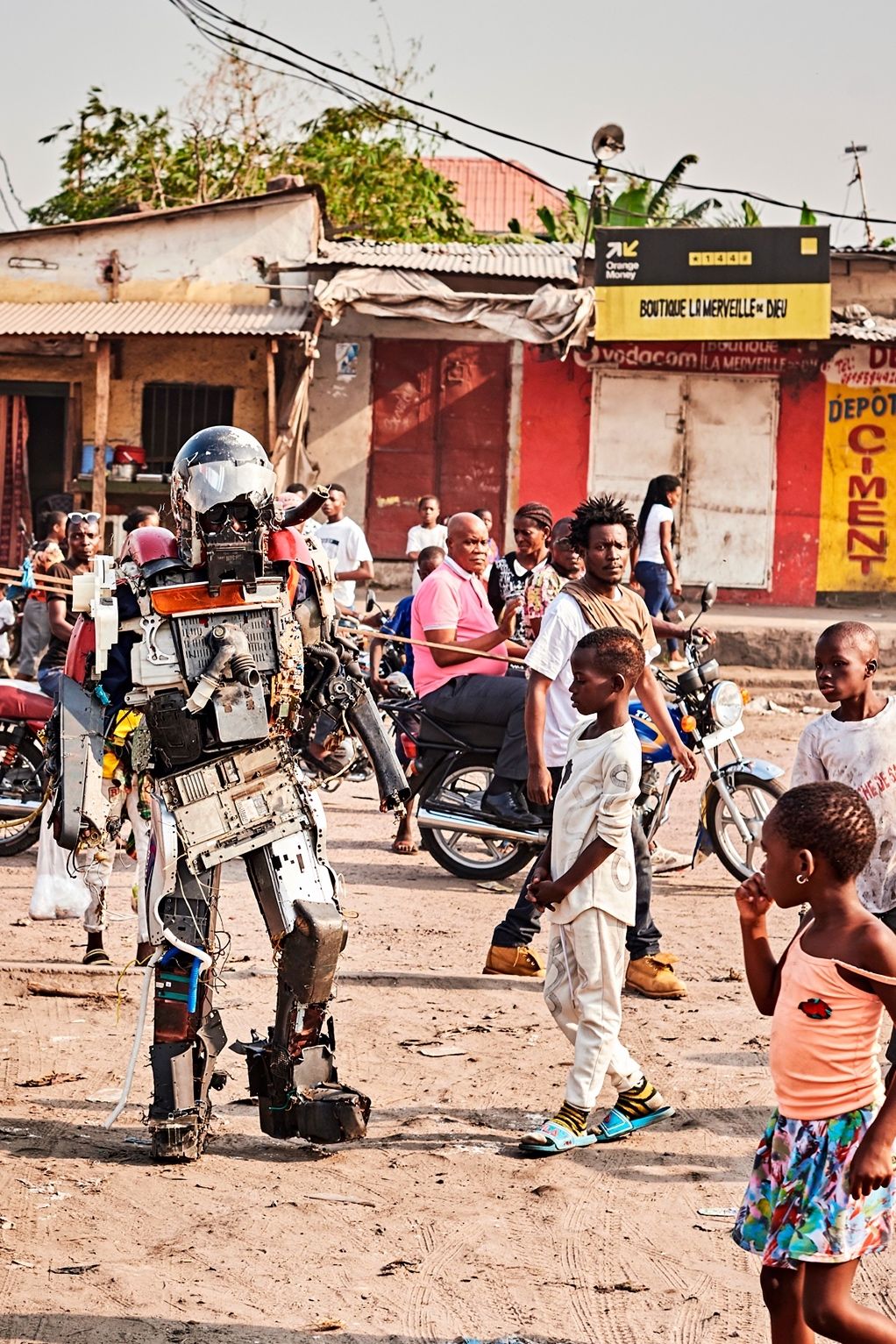 Sébastien Van de Walle Belgian photographer "马通格街头的金巴拉巴拉"，在金沙萨的演出，2019年。阿根廷摄影，Al&hellip;